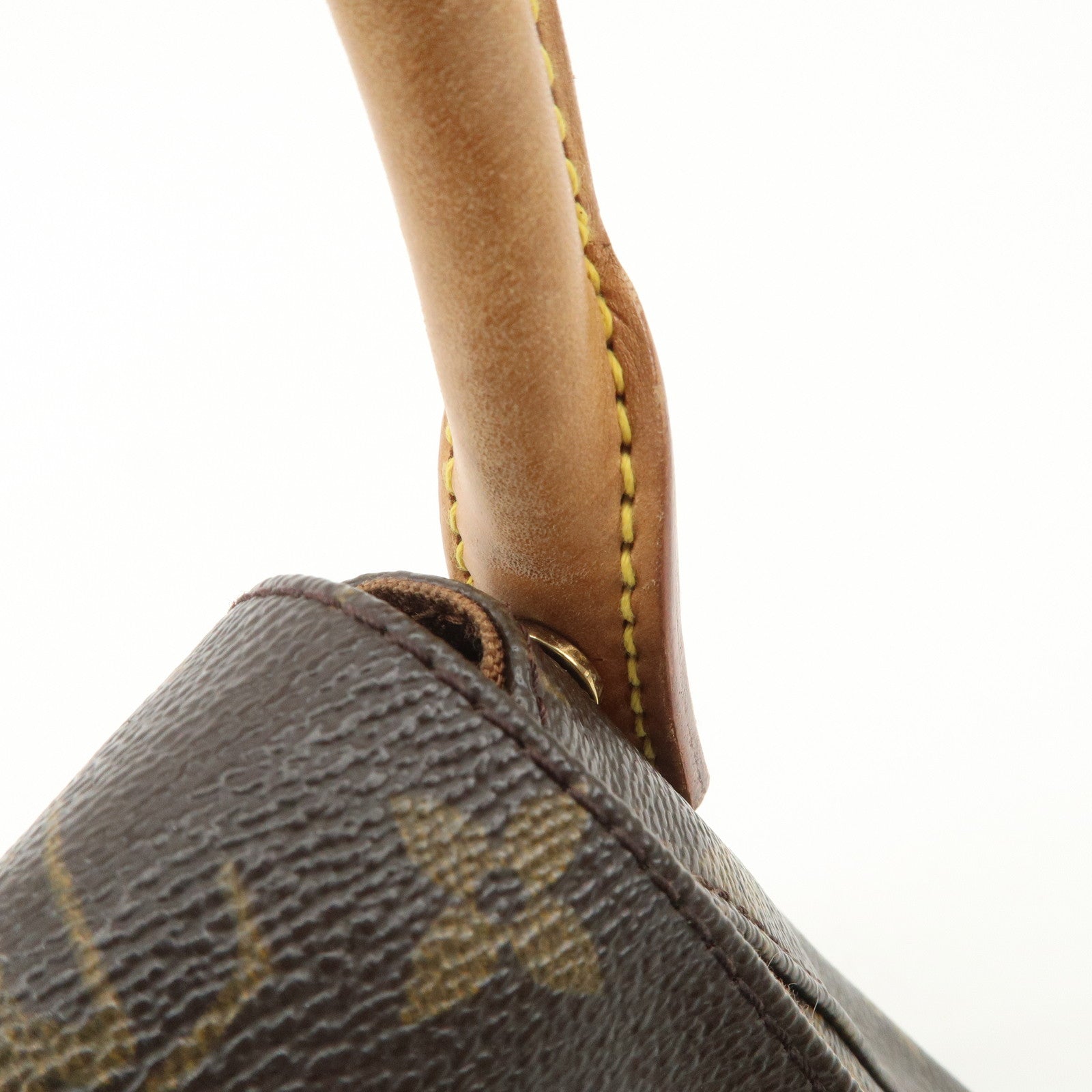 Louis Vuitton Monogram Mini Looping Shoulder Bag Hand Bag M51147 Used