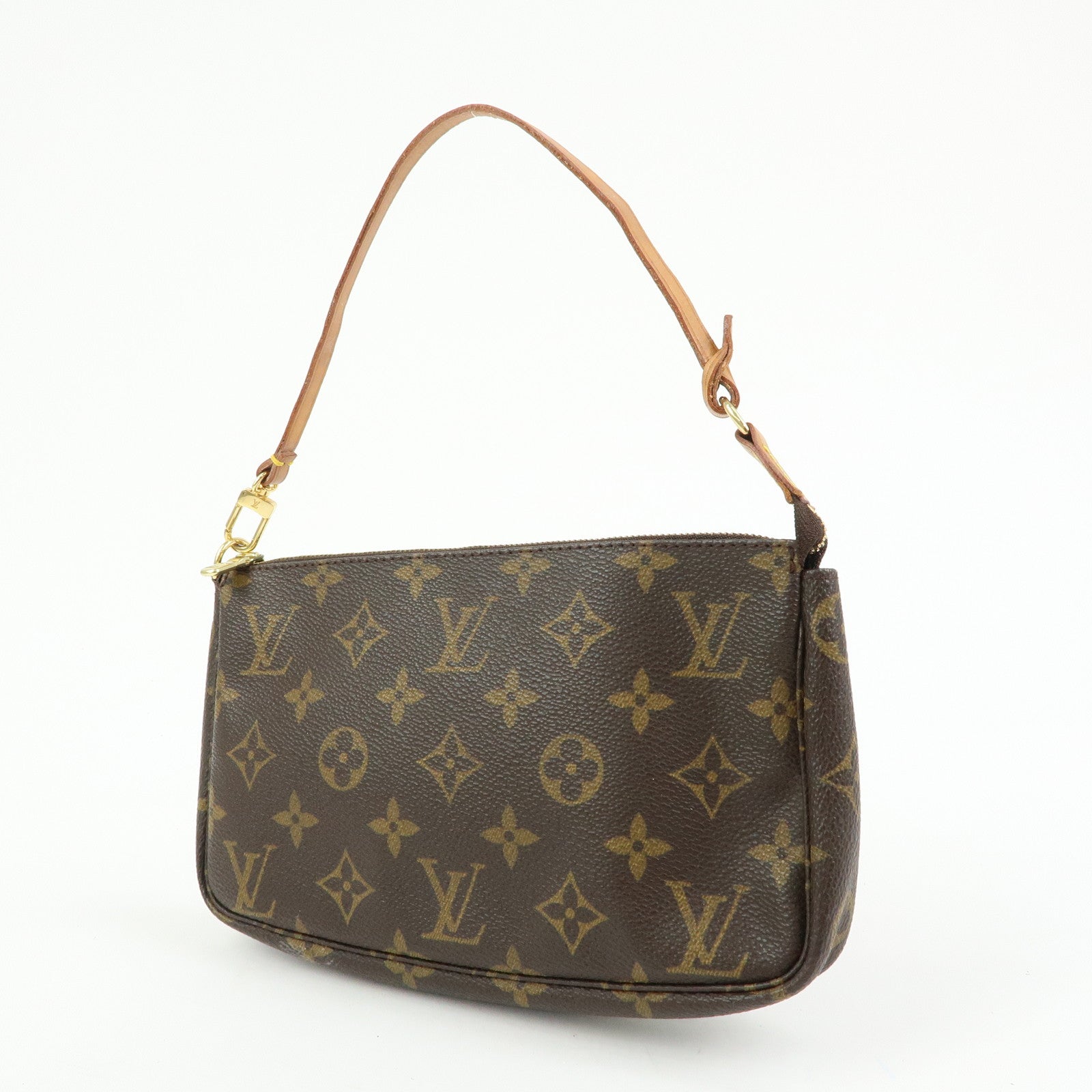 Louis Vuitton Monogram Pochette Accessoires Pouch Hand Bag M51980