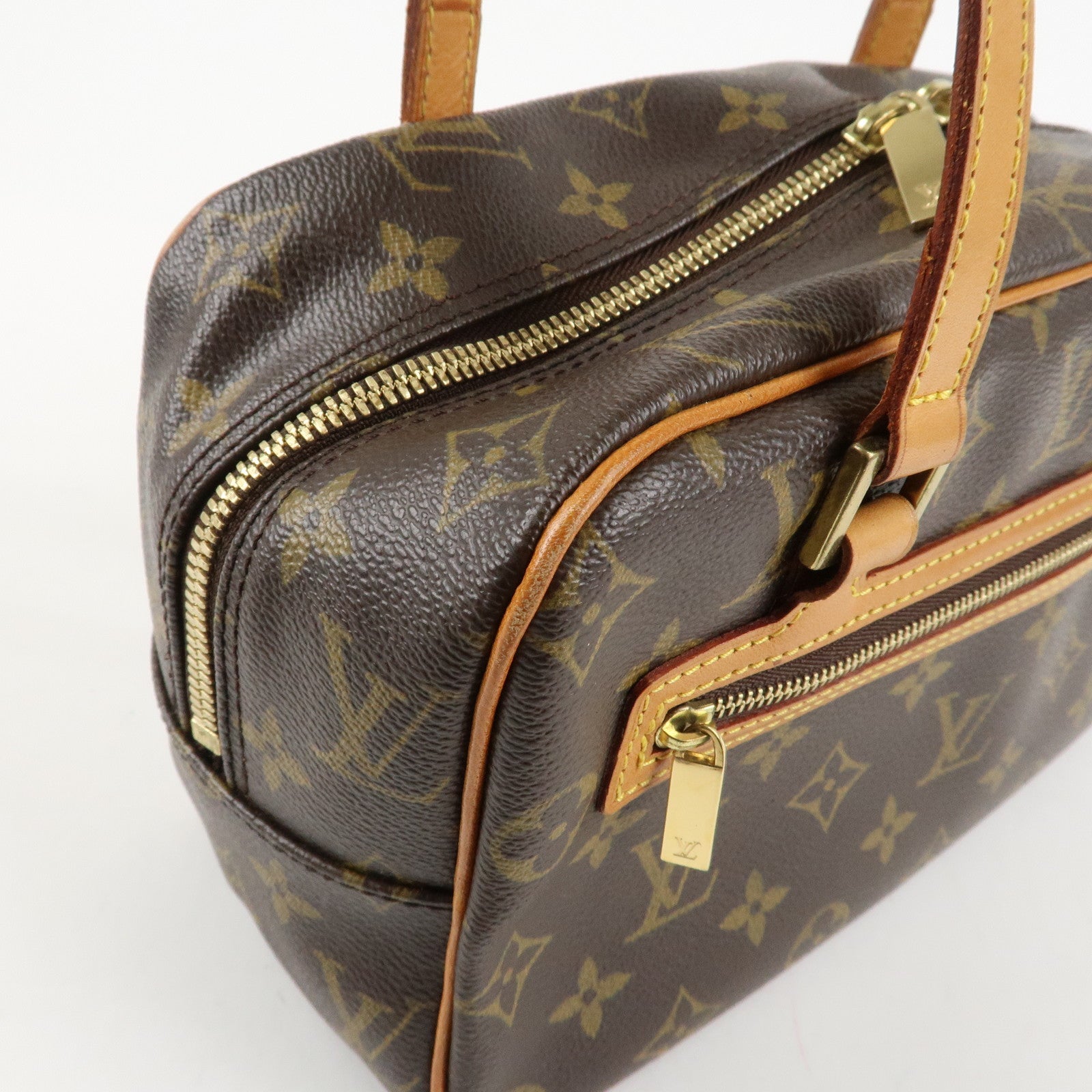 Louis Vuitton Monogram Cite MM Shoulder Bag Hand Bag M51182 Used