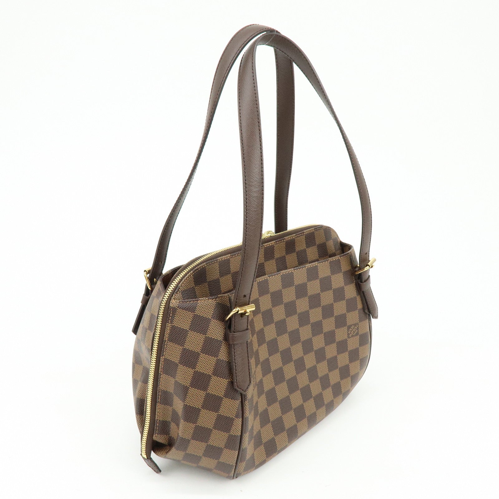 Louis Vuitton Damier Belem MM Hand Bag Damier Ebene N51174