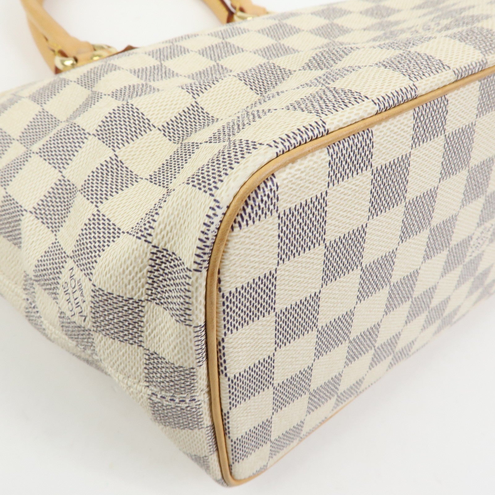 Louis Vuitton Damier Azur Saleya PM Tote Bag Hand Bag N51186