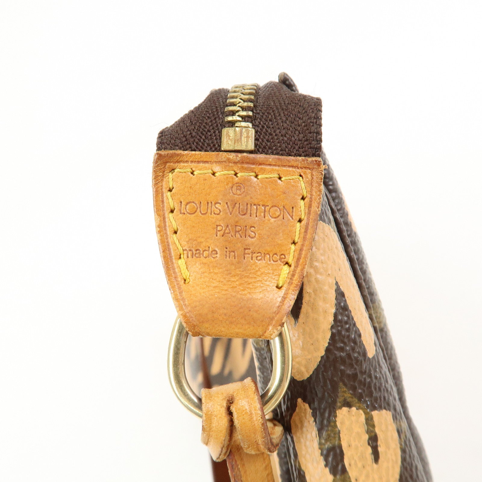 Louis Vuitton Monogram Graffiti Pochette Accessoires HandBag M92193