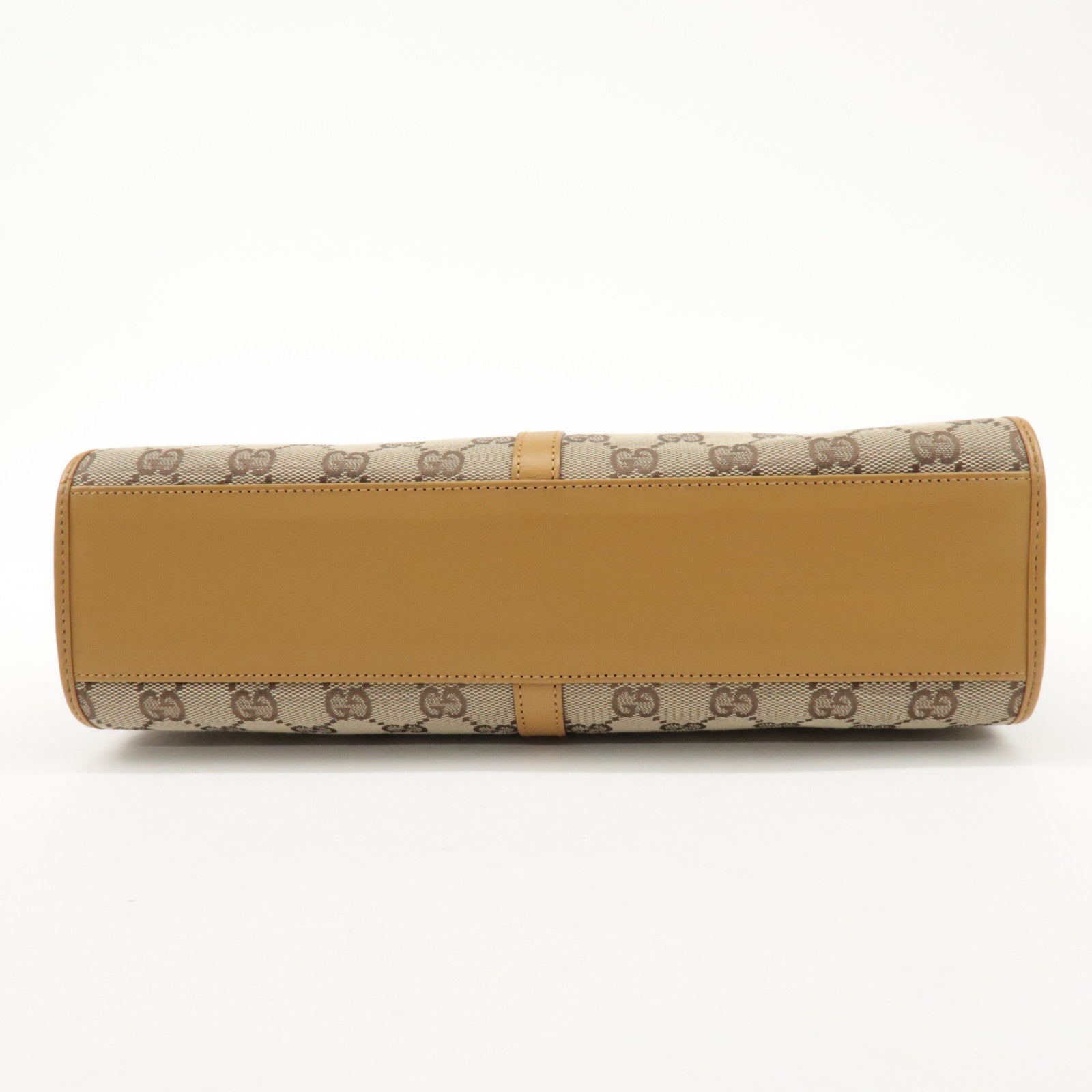 GUCCI Jackie Leather Shoulder Bag Tote Bag Beige 002.1073 Used