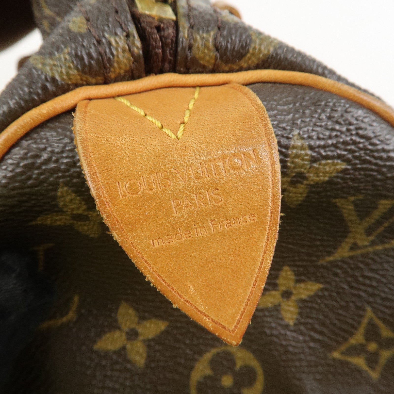 Louis Vuitton Monogram Speedy 25 Boston Bag Hand Bag Brown M41528