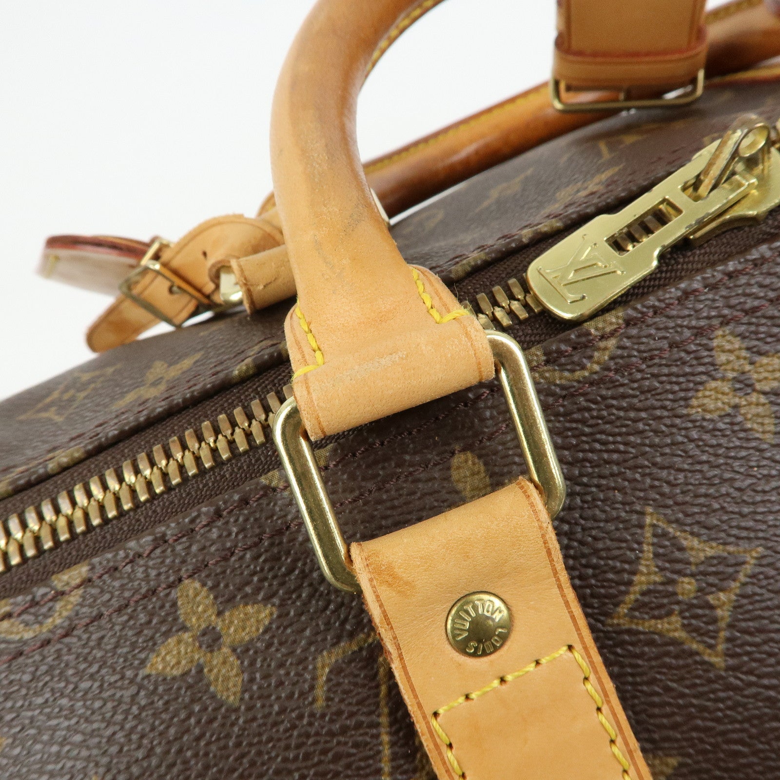 Louis Vuitton Monogram Keep All Bandouliere 55 Boston Bag M41414