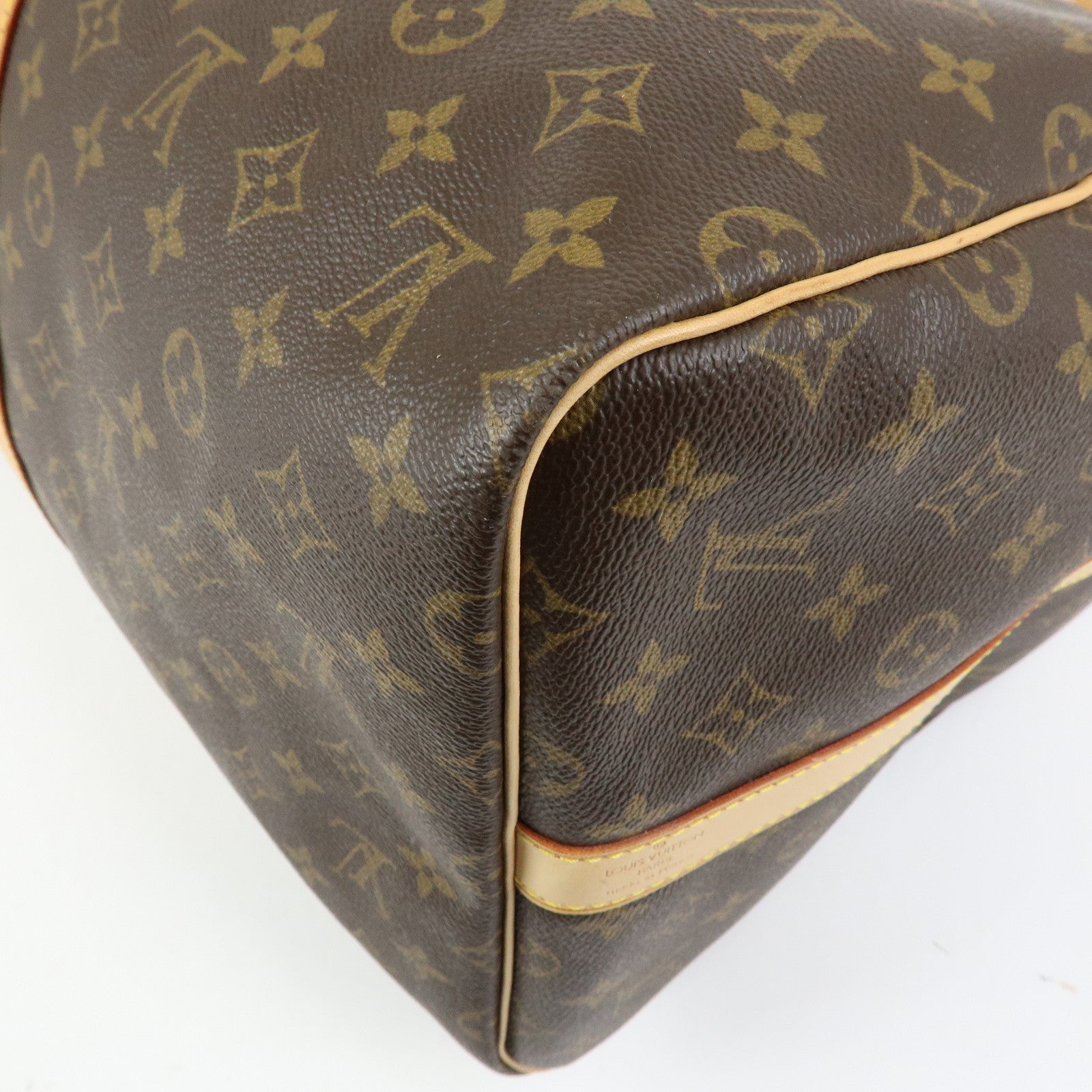 Louis Vuitton Monogram Keep All Bandouliere 55 Boston Bag M41414