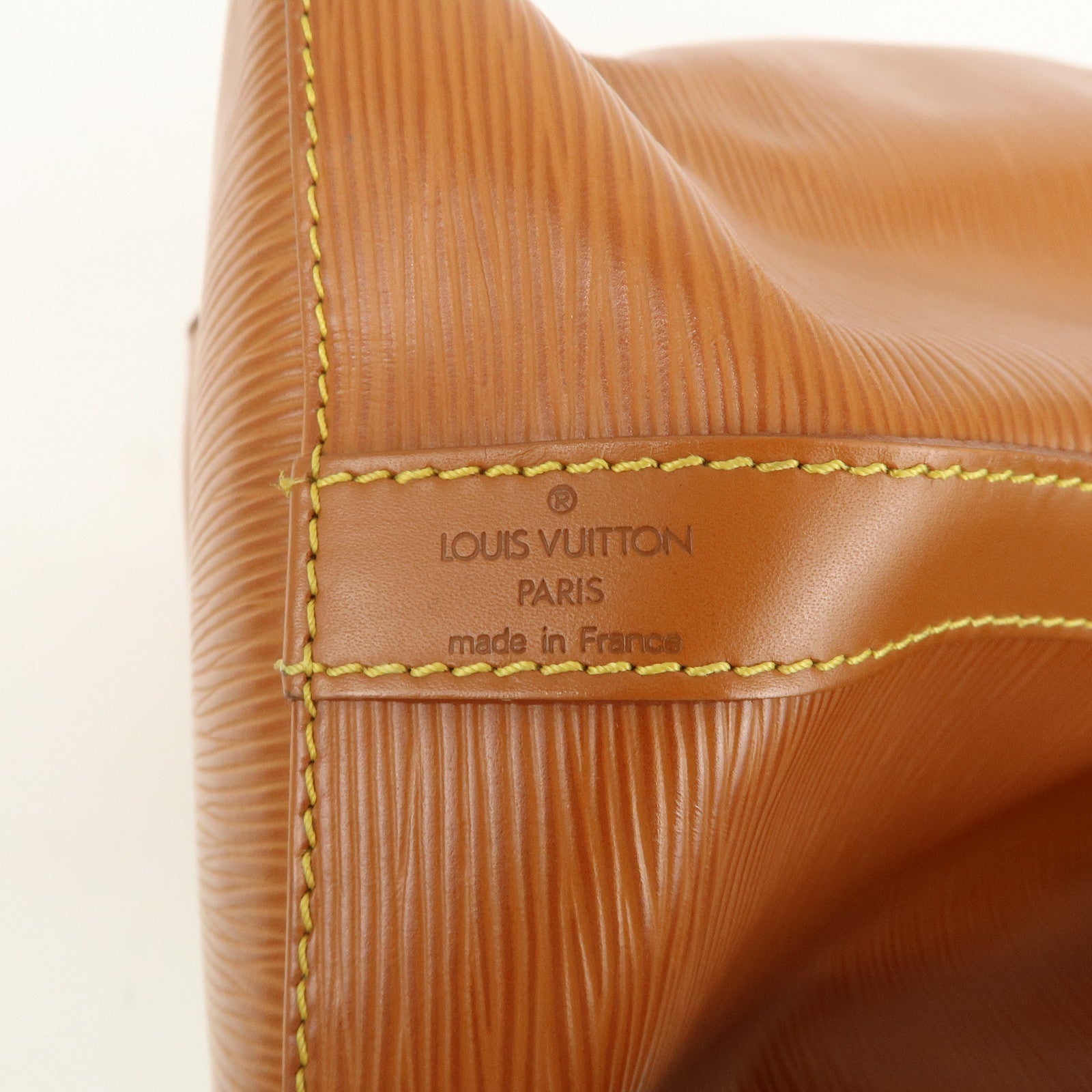 Louis Vuitton Epi Leather Petit Noe Shoulder Bag Zipang Gold M44108