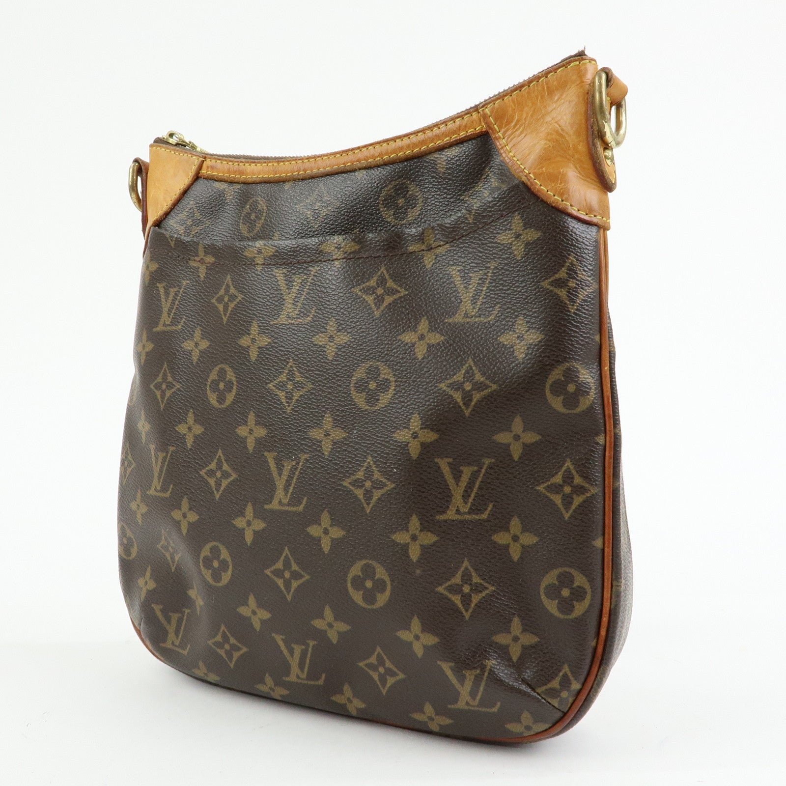 Louis Vuitton Monogram Odeon PM Shoulder Bag Brown M56390
