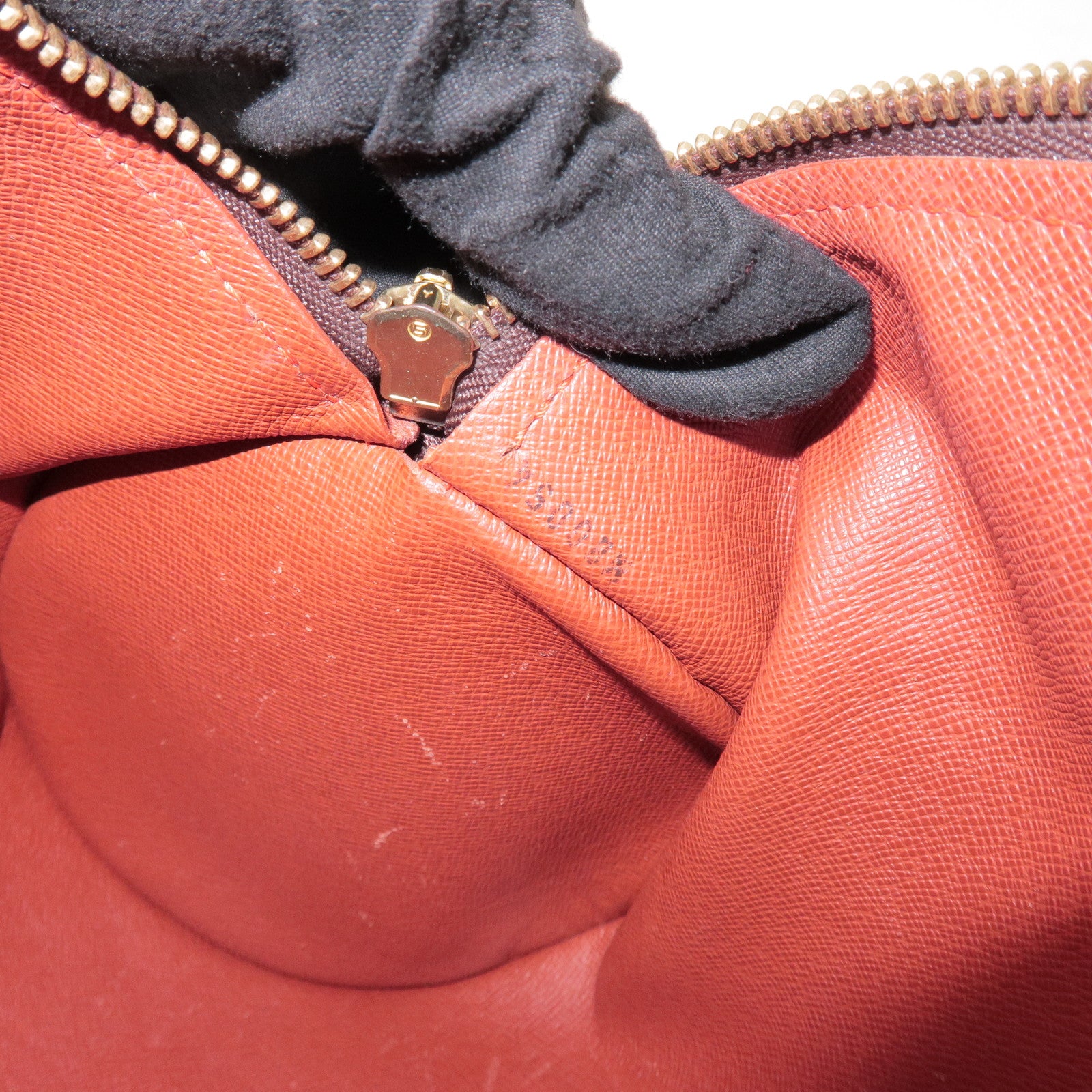 Louis Vuitton Damier Ebene Papillon 30 Hand Bag Brown N51303