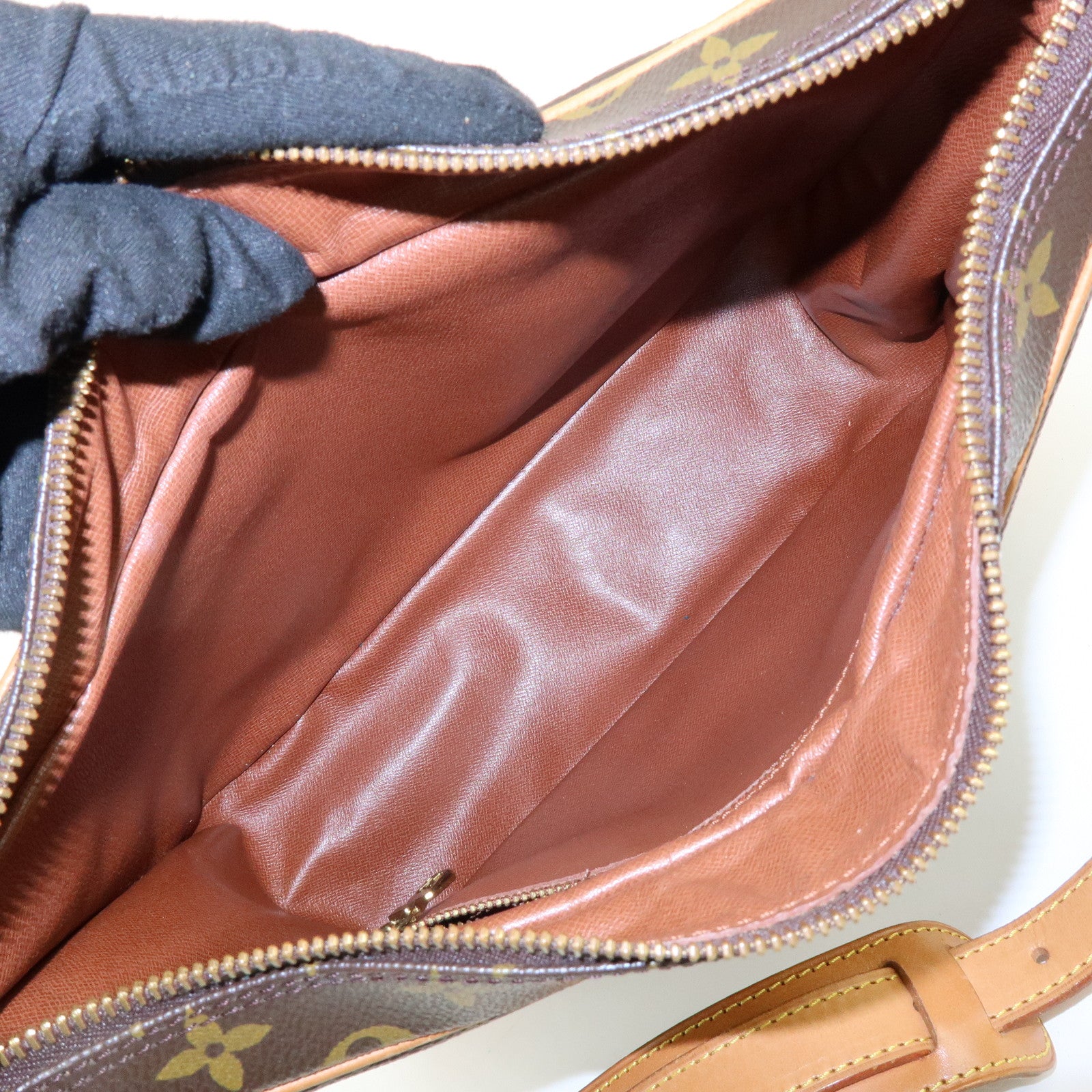 Louis Vuitton Monogram Boulogne 30 Shoulder Bag Brown M51265