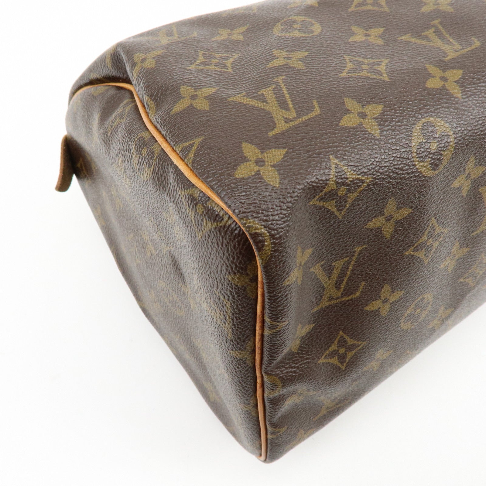 Louis Vuitton Monogram Speedy 30 Boston Bag Hand Bag Brown M41526