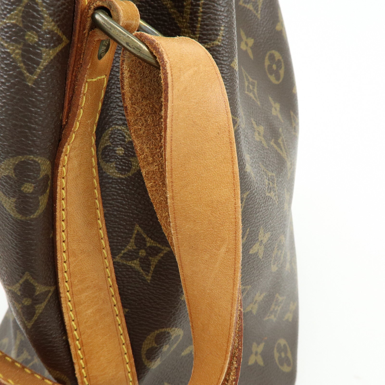 Louis Vuitton Monogram Petit Noe Shoulder Bag Brown M42226