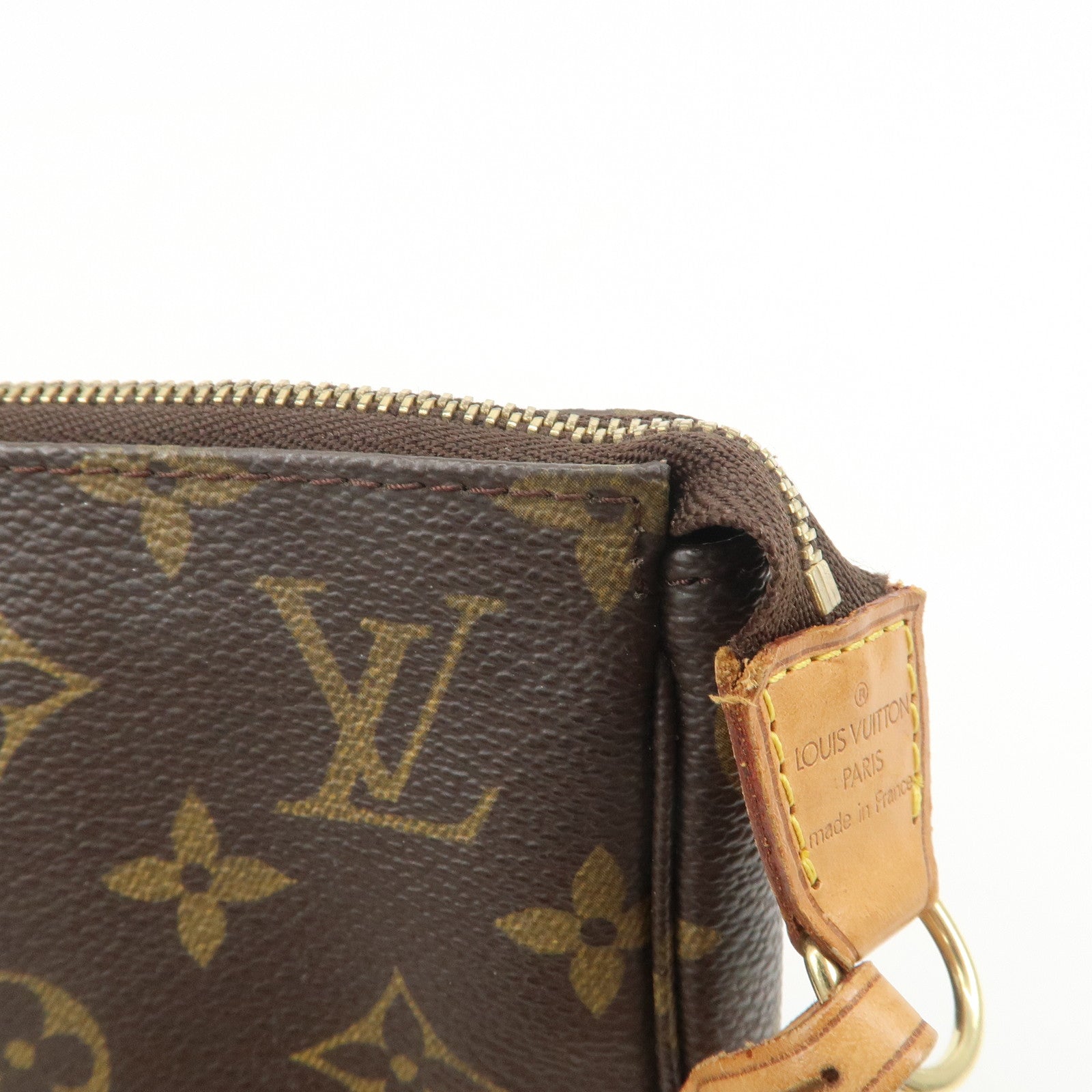 Louis Vuitton Monogram Pochette Accessoires Pouch Hand Bag M51980