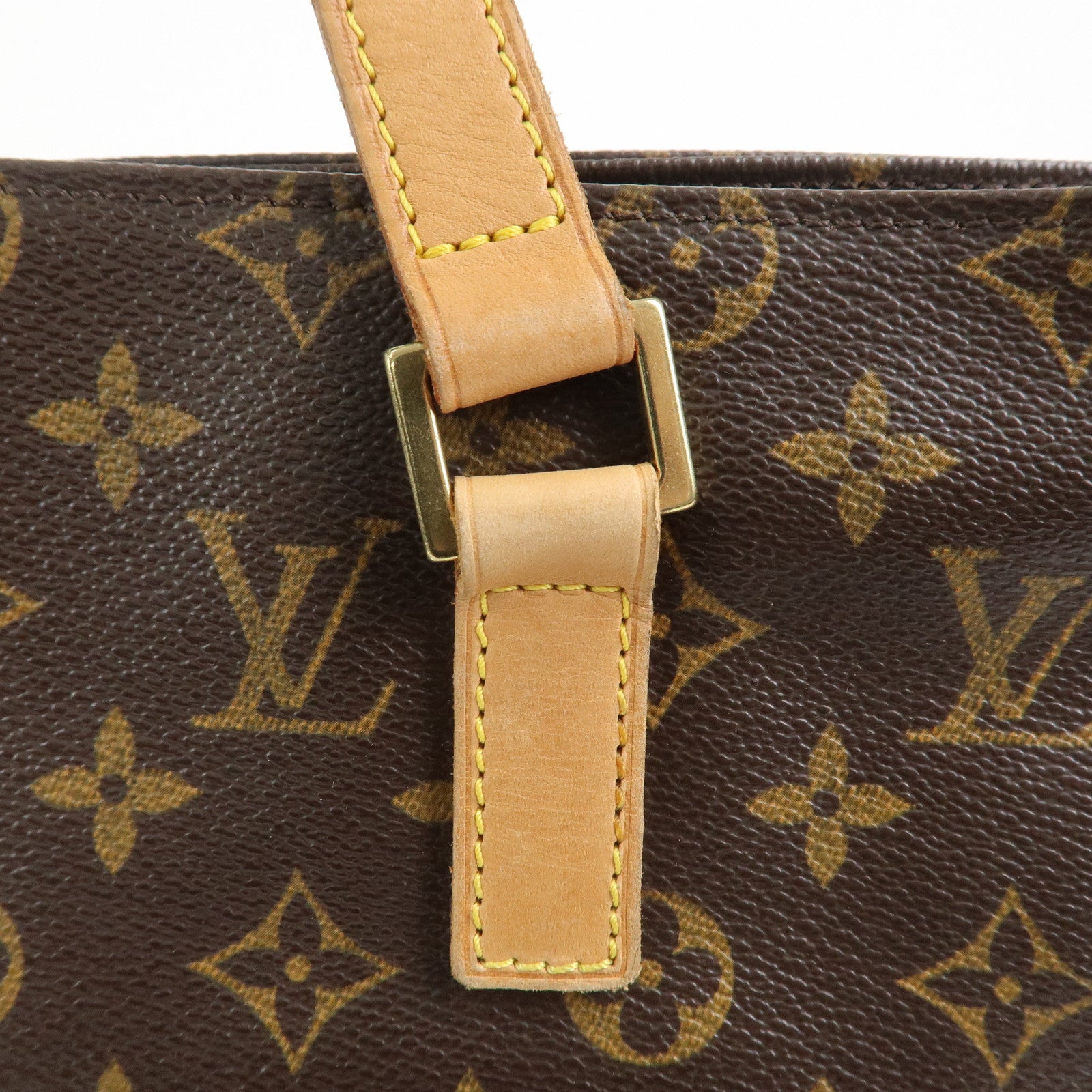 Louis Vuitton Monogram Cabas Piano Tote Bag Hand Bag M51148