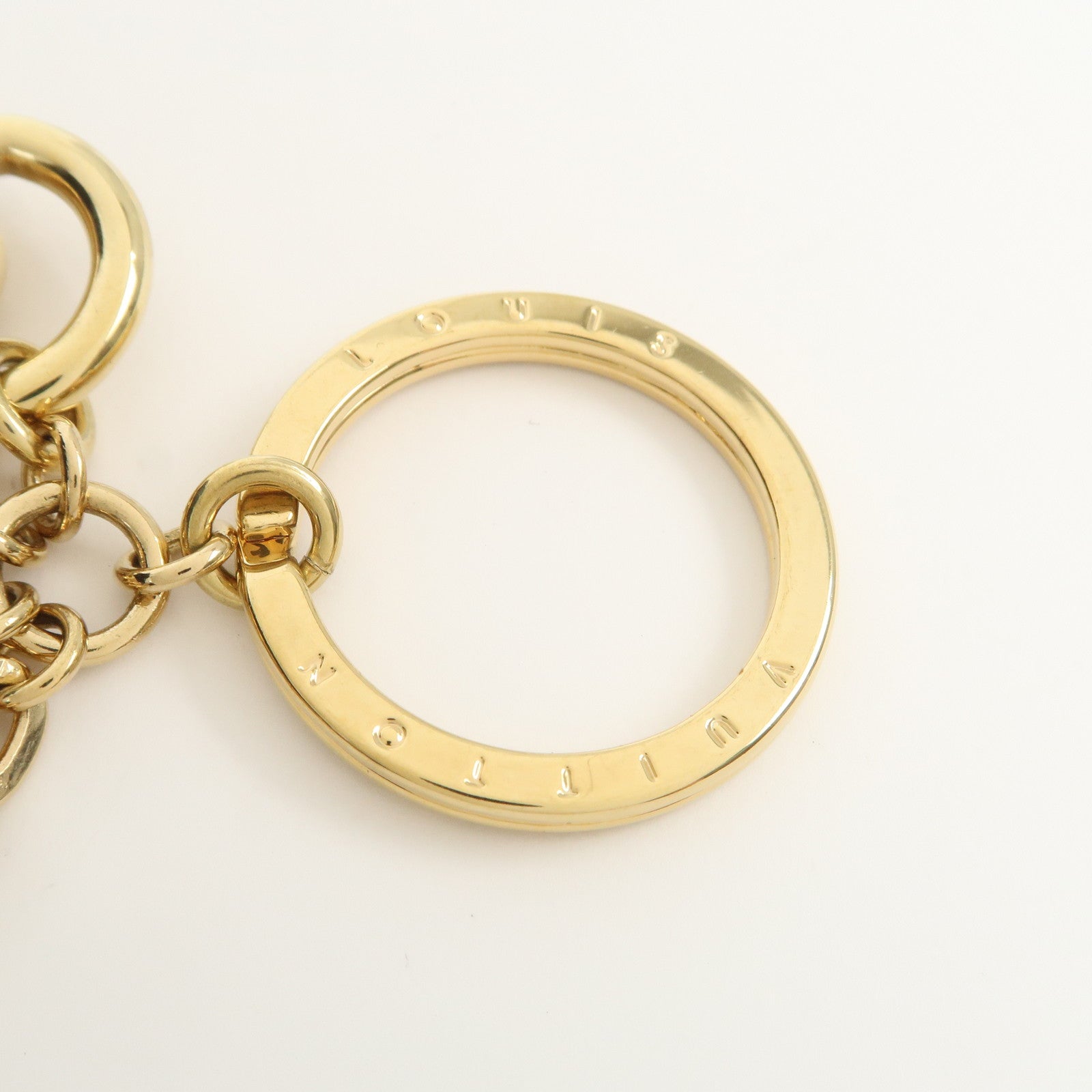 Louis Vuitton Porte Cles Blooming Flower Bag Charm Key Chain M63084