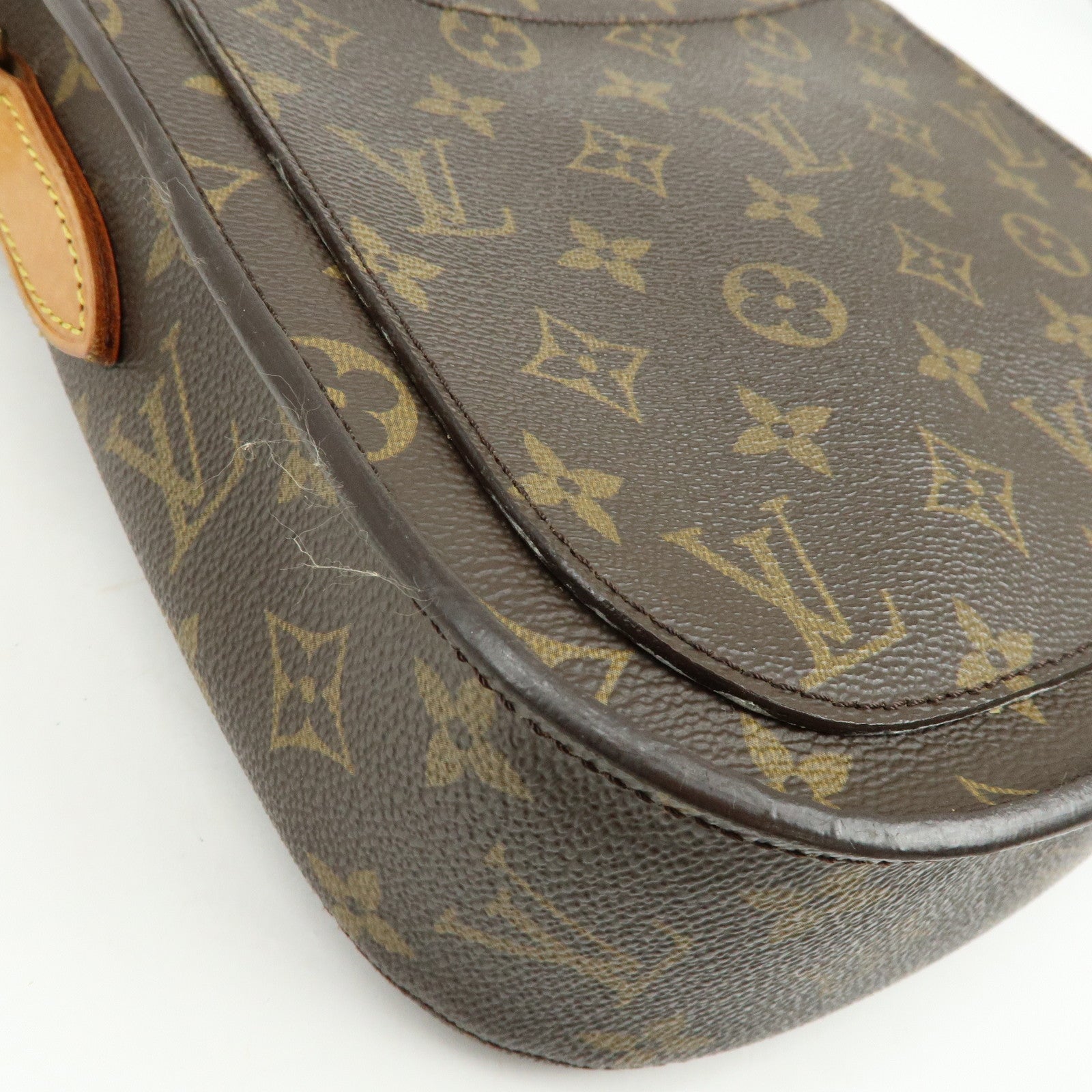 Louis Vuitton Monogram Saint Cloud GM Shoulder Bag Brown M51242