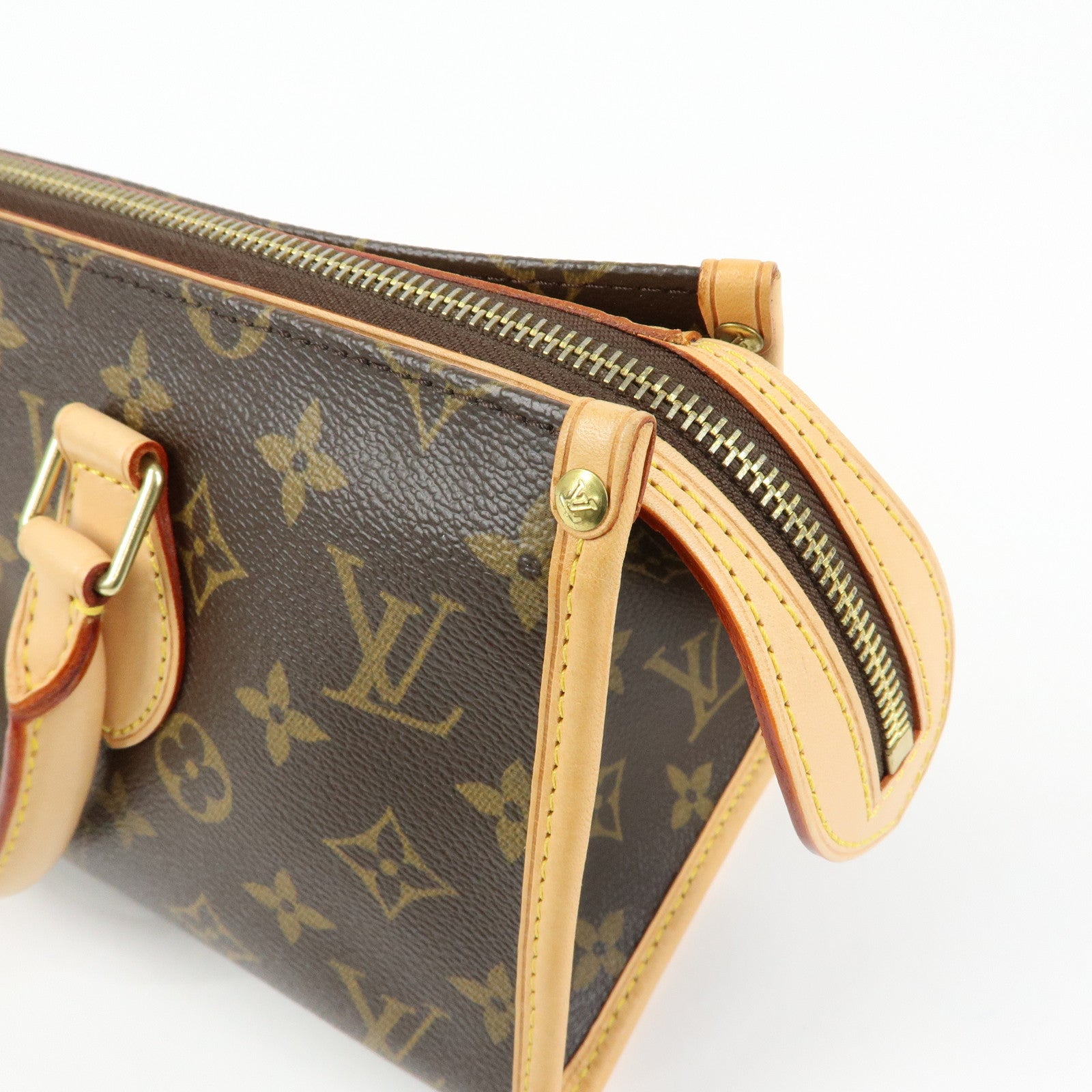 Louis Vuitton Monogram Popincourt Hand Bag Brown M40009