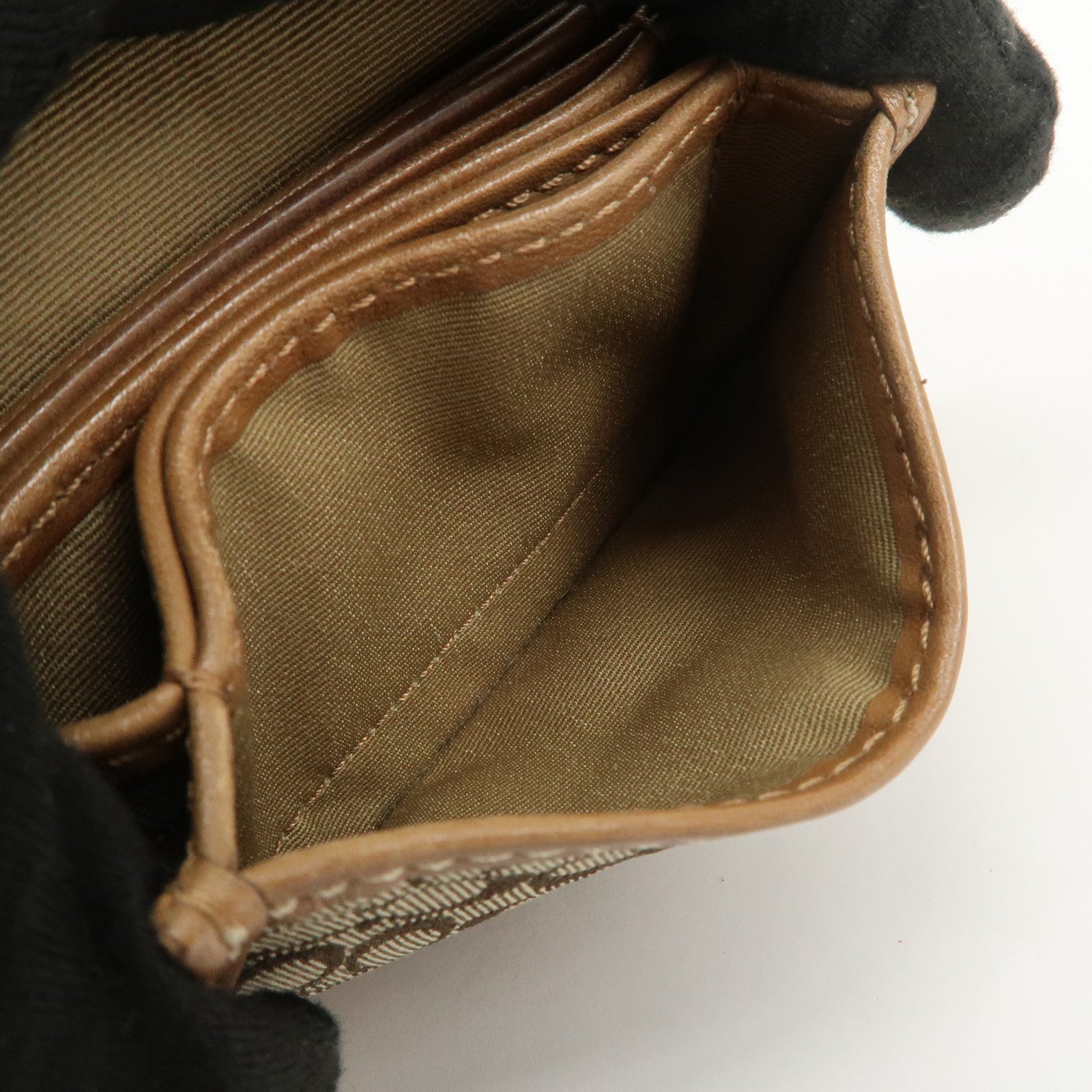 COACH Set of 5 Signature Op Art PVC Leather Wallets Card Coin Case