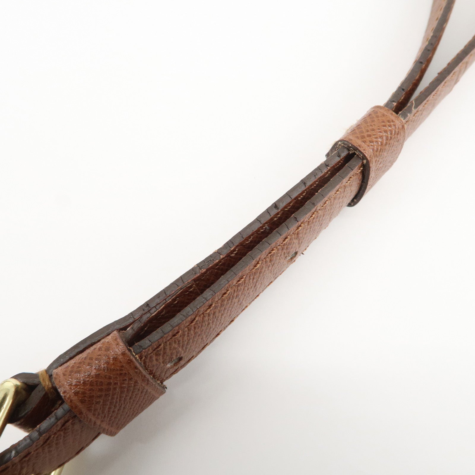 Louis Vuitton Monogram Courcelles Shoulder Bag Brown M51375