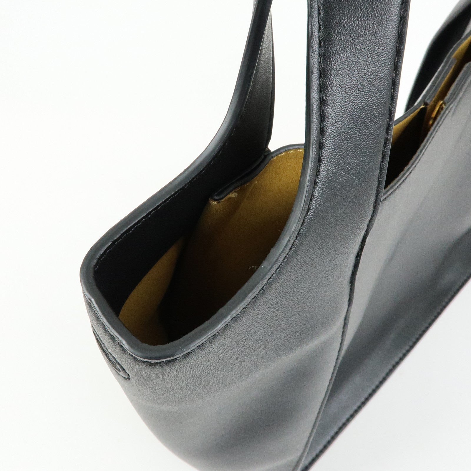 STELLA MCCARTNEY Faux Leather 2Way Bag Hand Shoulder Bag Black