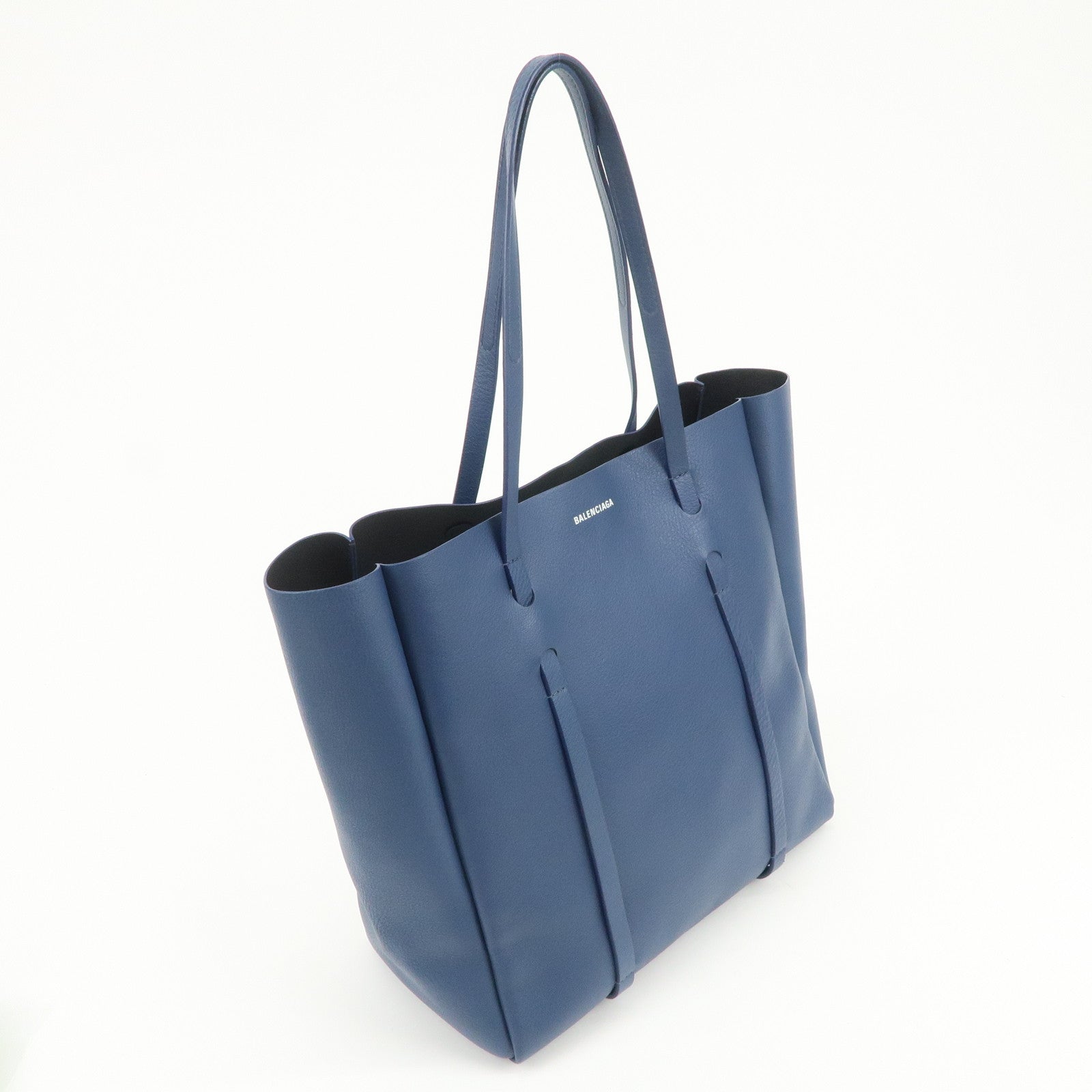 BALENCIAGA Everyday S Tote Bag Shoulder Bag Blue 475199