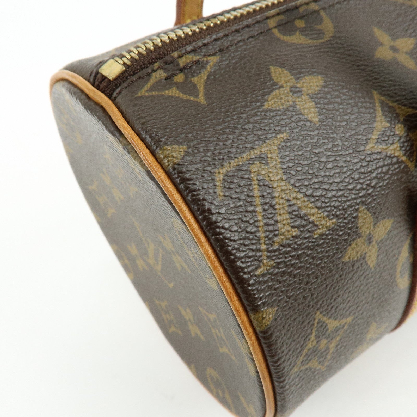 Louis Vuitton Monogram Papillon 26 Canvas Hand Bag Brown M51386
