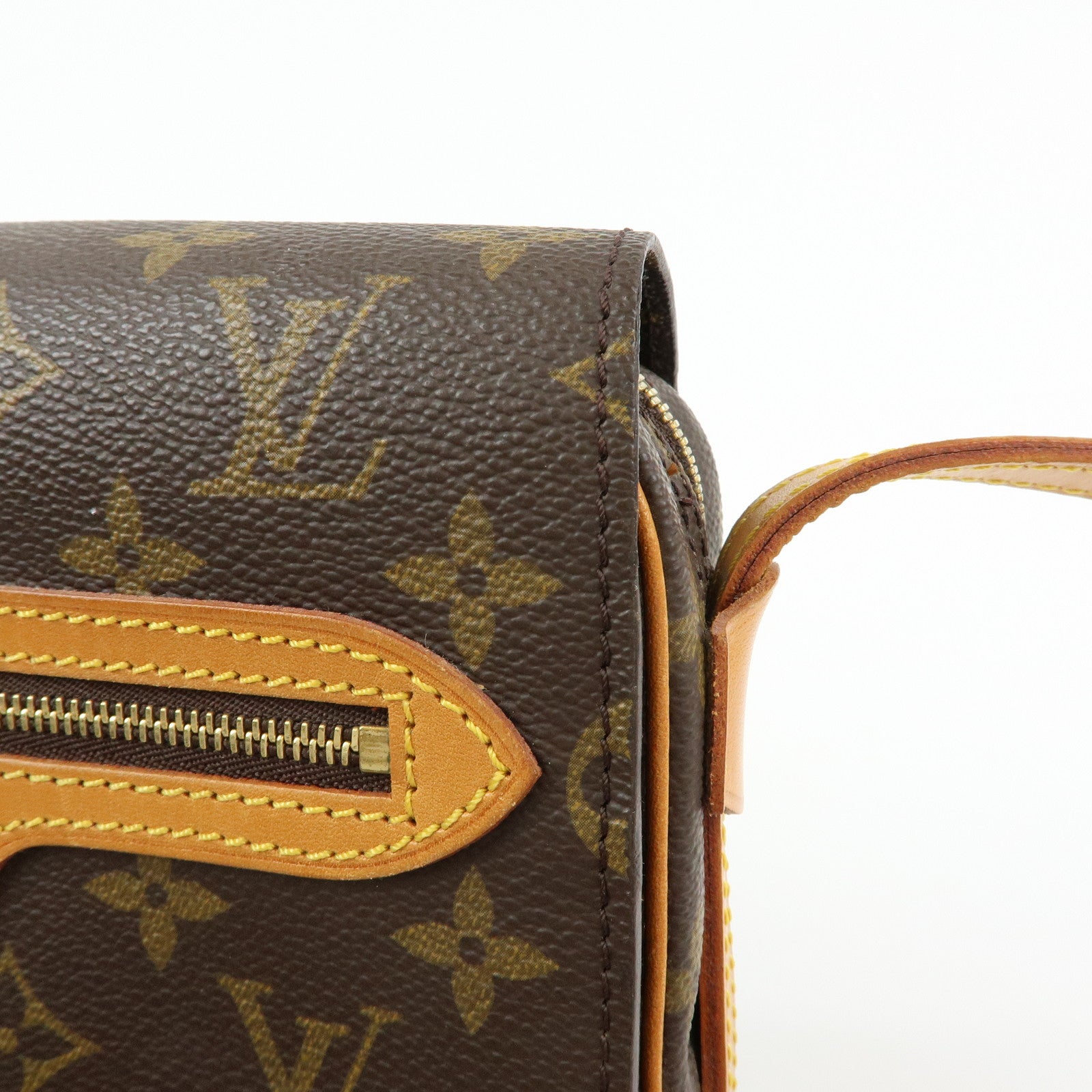 Louis Vuitton Monogram Saint Germain 24 Shoulder Bag Brown M51210