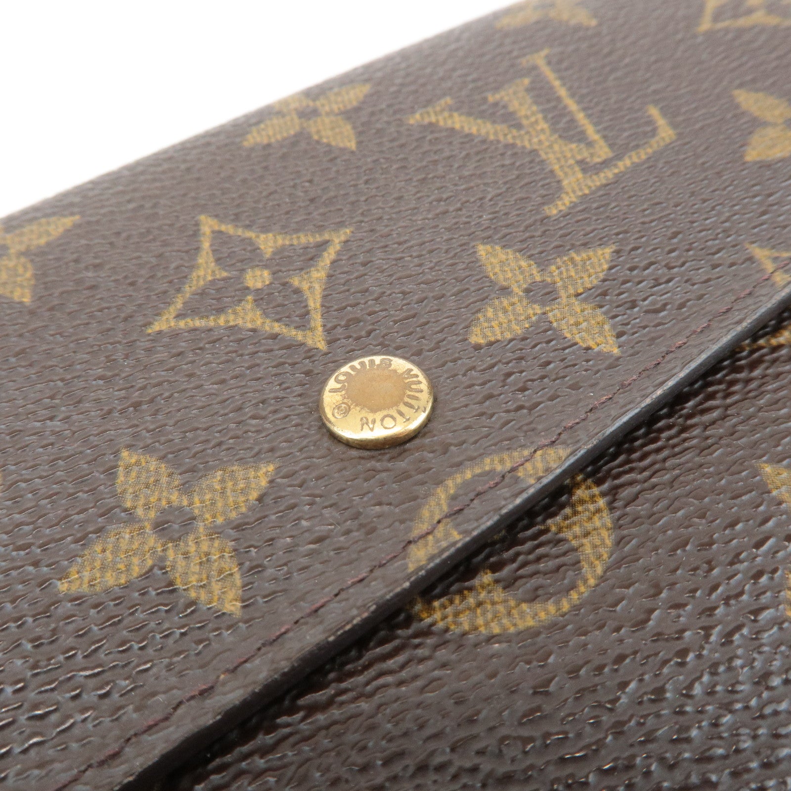 Louis Vuitton Monogram Porte Tresor International Wallet M61215 Used
