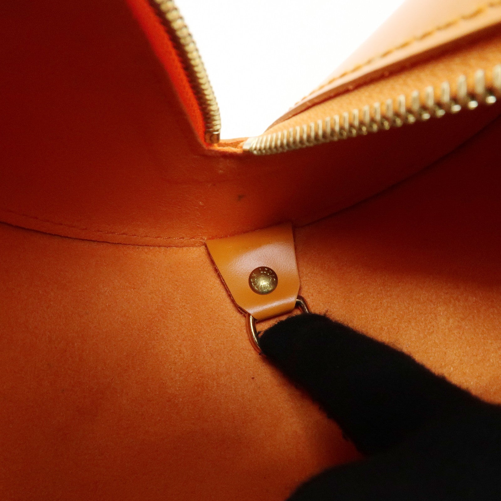 Louis Vuitton Epi Soufflot Hand Bag Mandarin Orange M5222H