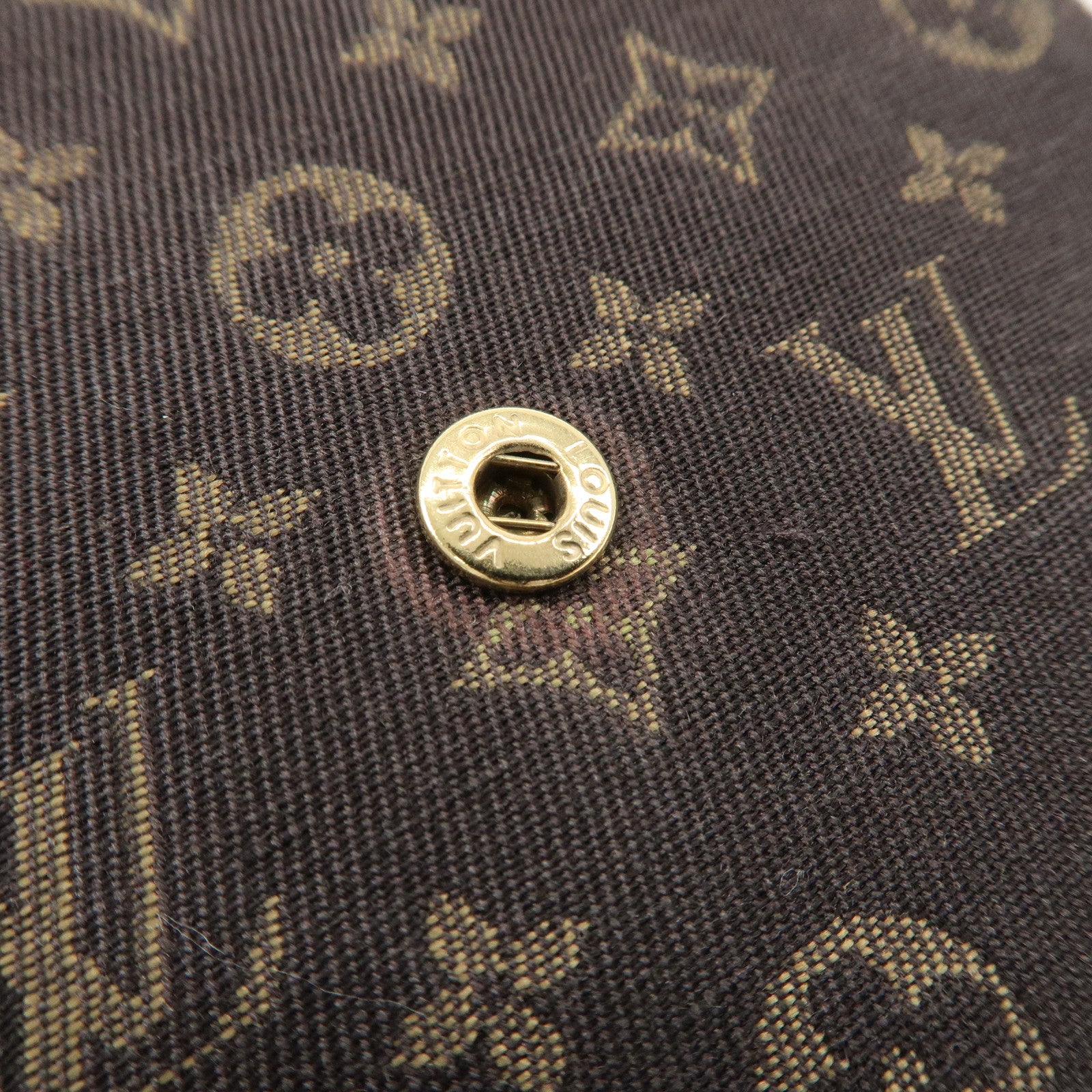 Louis Vuitton Monogram Mini Lin Portefeuille Elise Wallet M95233