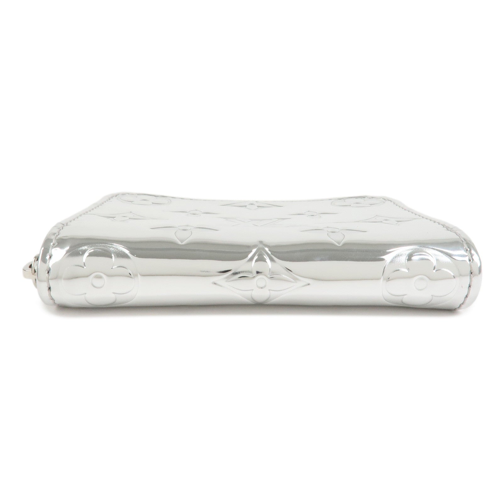 Louis Vuitton Monogram Miroir Mirror Vinyl Coin Case Argent M12673