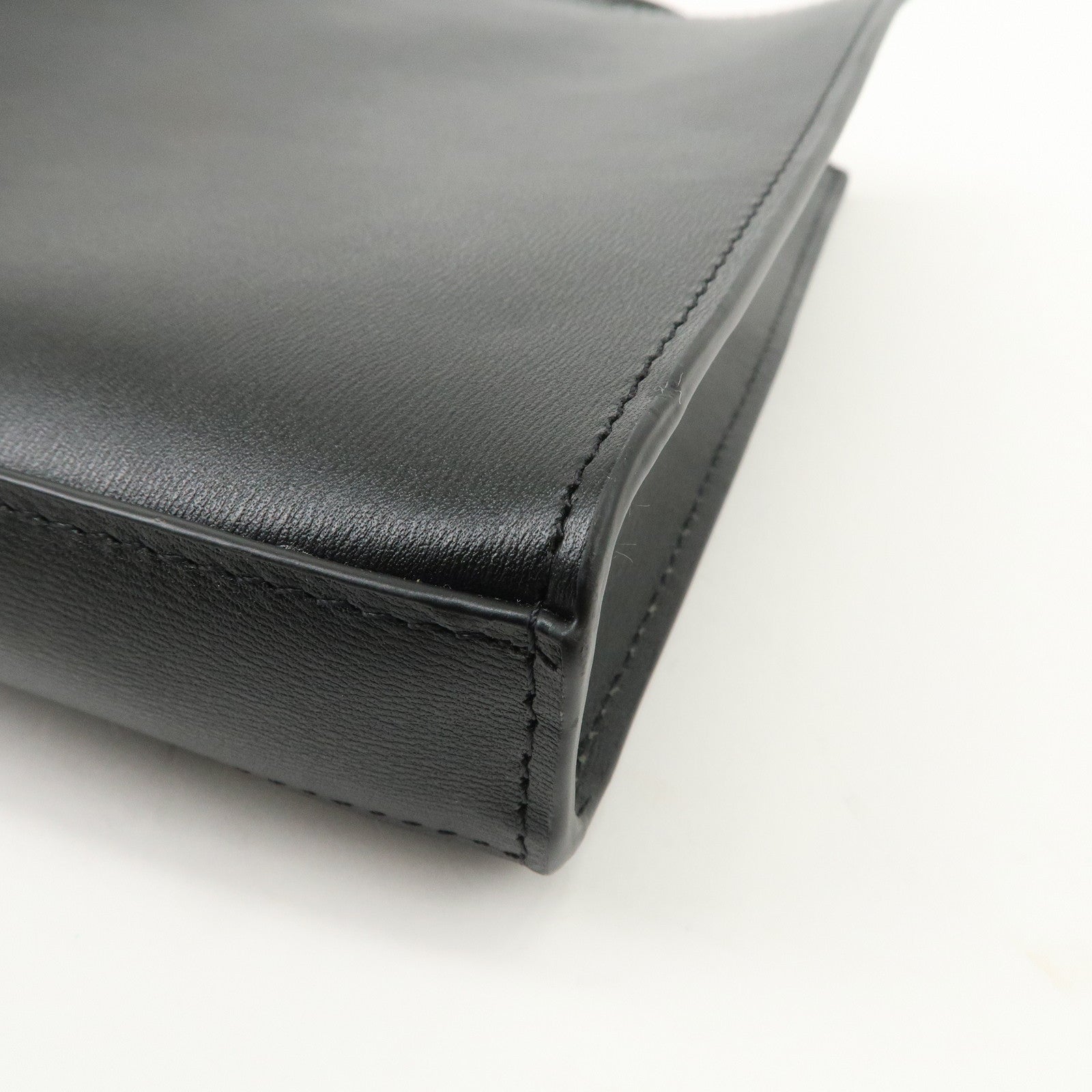 Jil Sander Leather Tangle Bag Shoulder Bag Black