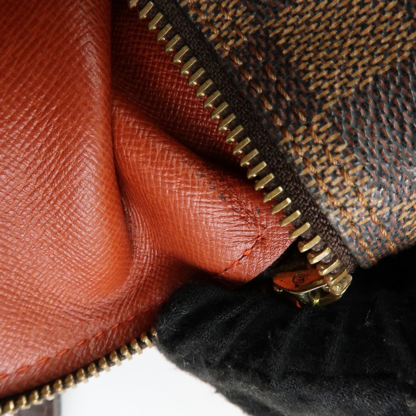 Louis Vuitton Damier Papillon 30 Hand Bag Ebene Brown N51303