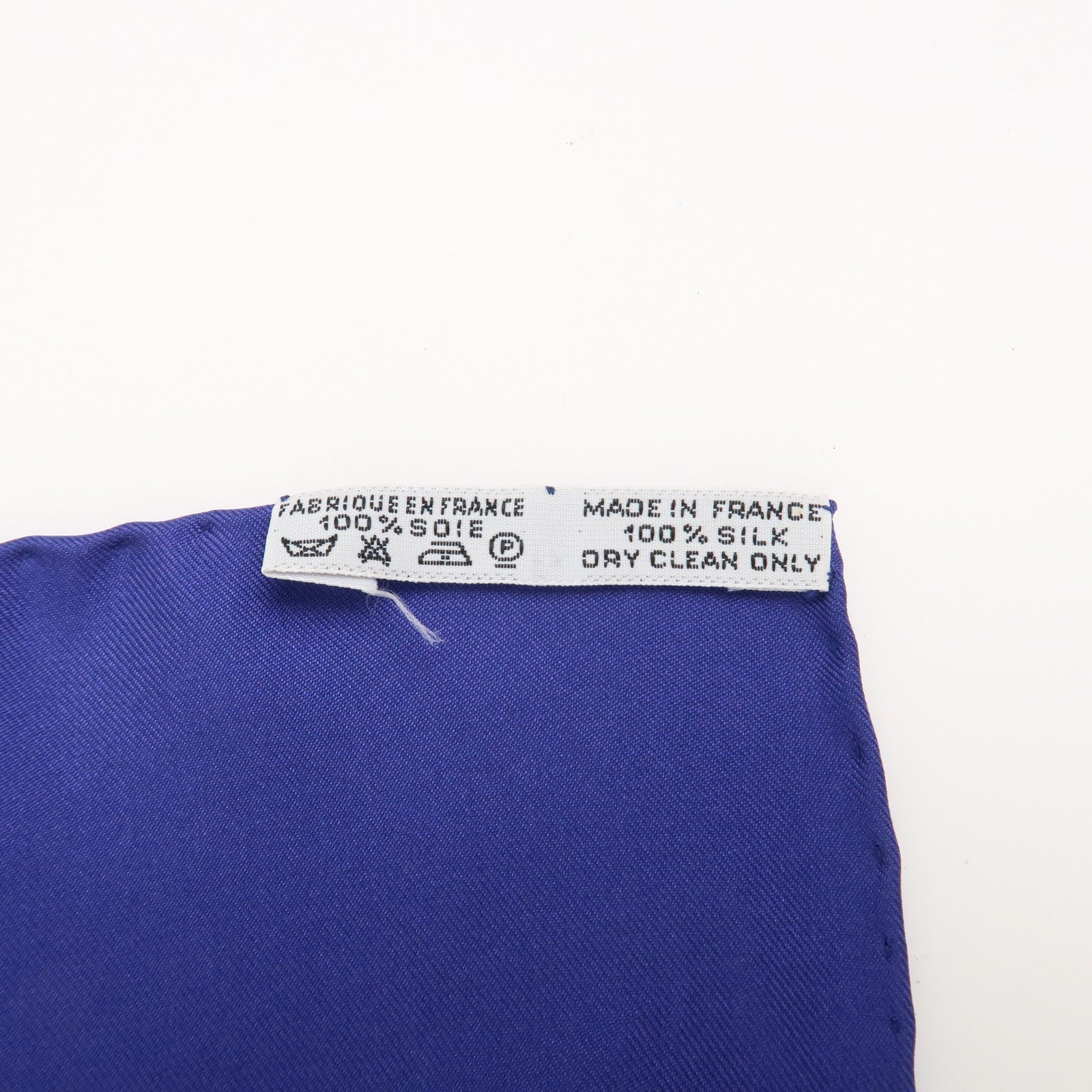 HERMES Carre 90 Silk 100% Scarf Pourvu qu'on ait l'ivresse Navy Red