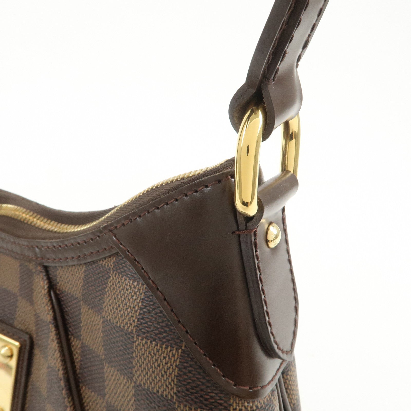 Louis Vuitton Damier Ebene Thames PM Shoulder Bag Hand Bag N48180