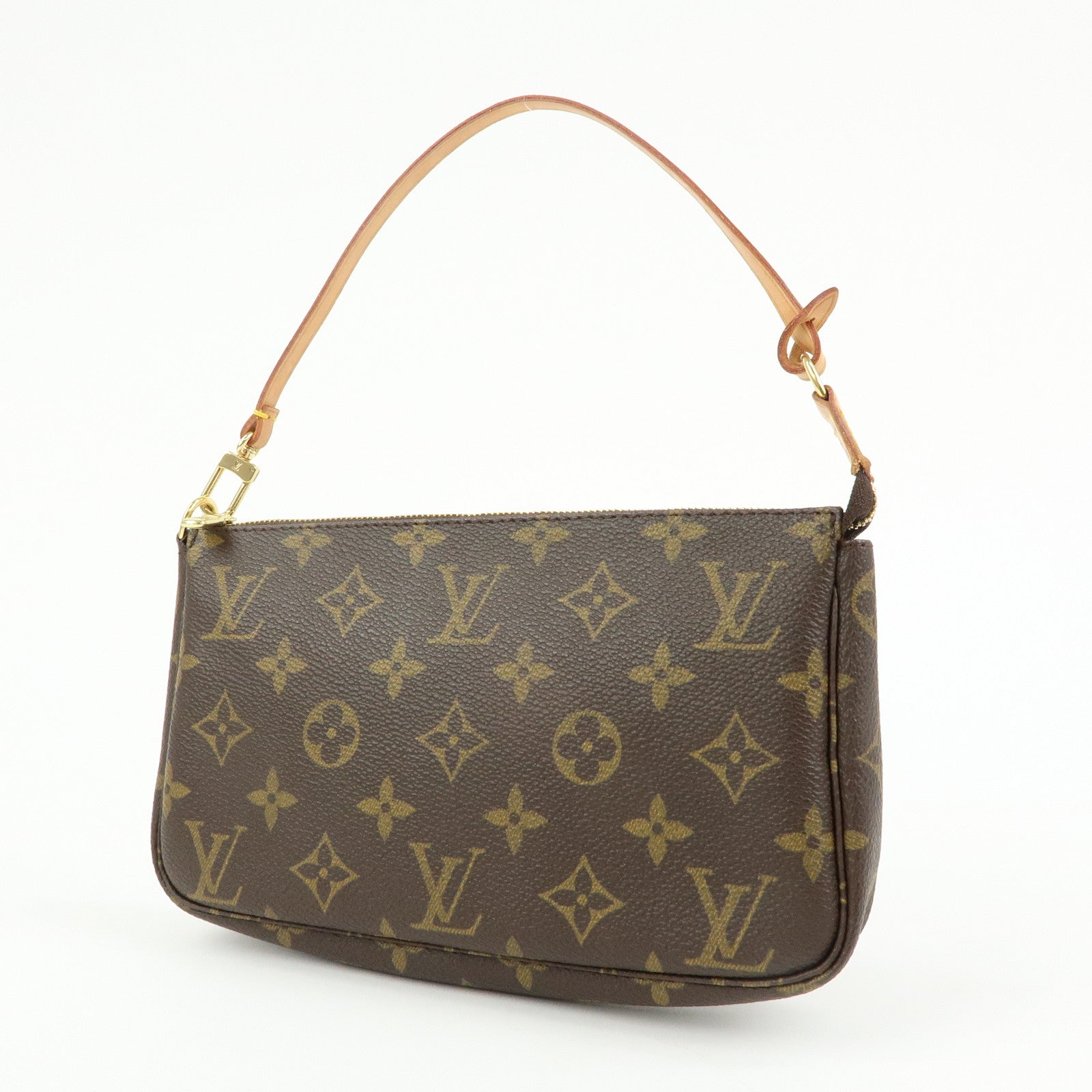 Louis Vuitton Monogram Pochette Accessoires Pouch Hand Bag M51980