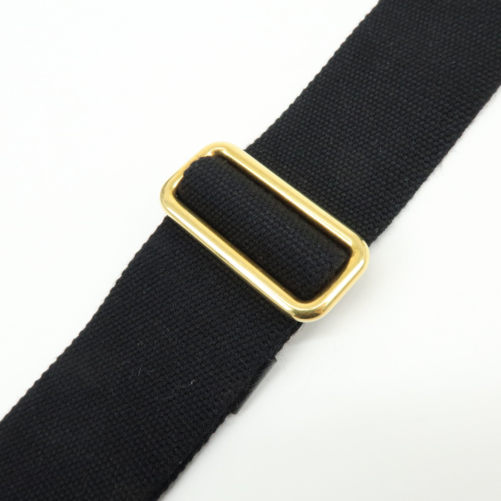 PRADA Canapa Canvas 2Way Bag Hand Bag Shoulder Bag Black Ivory