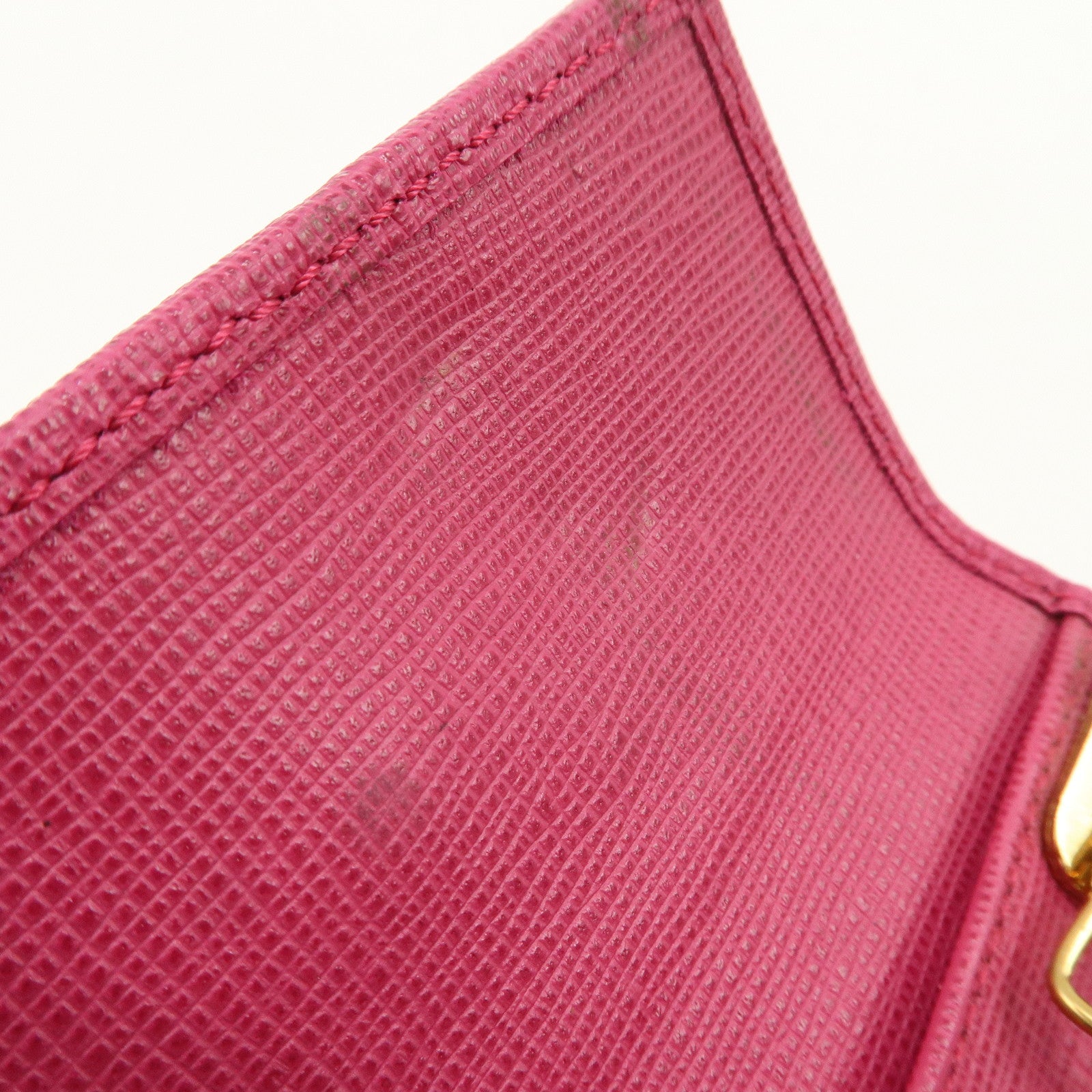 FENDI Zucca PVC Coating Canvas Leather 6 Rings Key Case 8AP079