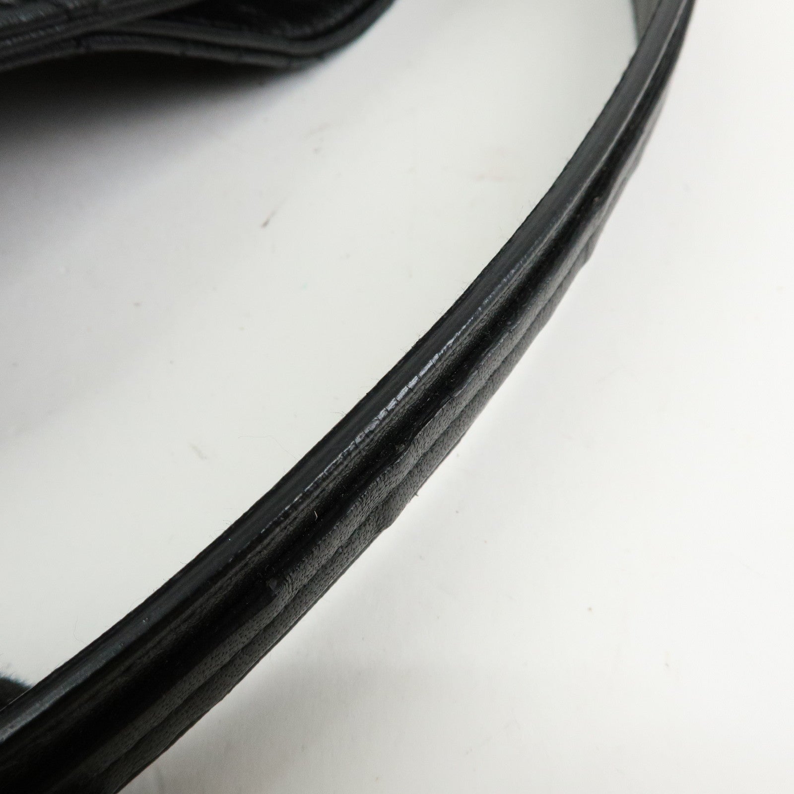 Christian Dior Cannage Lambskin Shoulder Bag Hand Bag Black