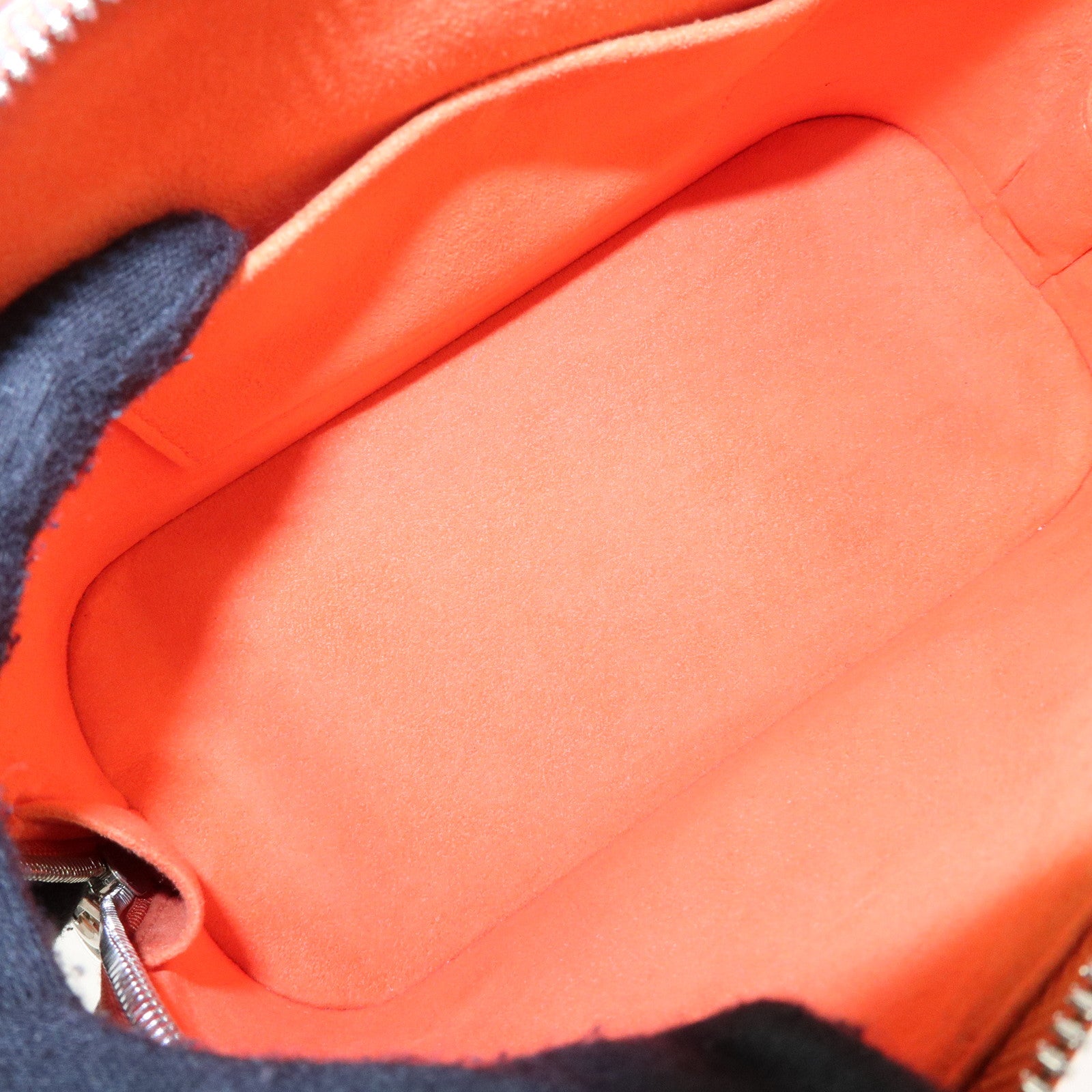 Louis Vuitton Epi Leather Alma BB 2Way Bag Hand Bag Orange M40854