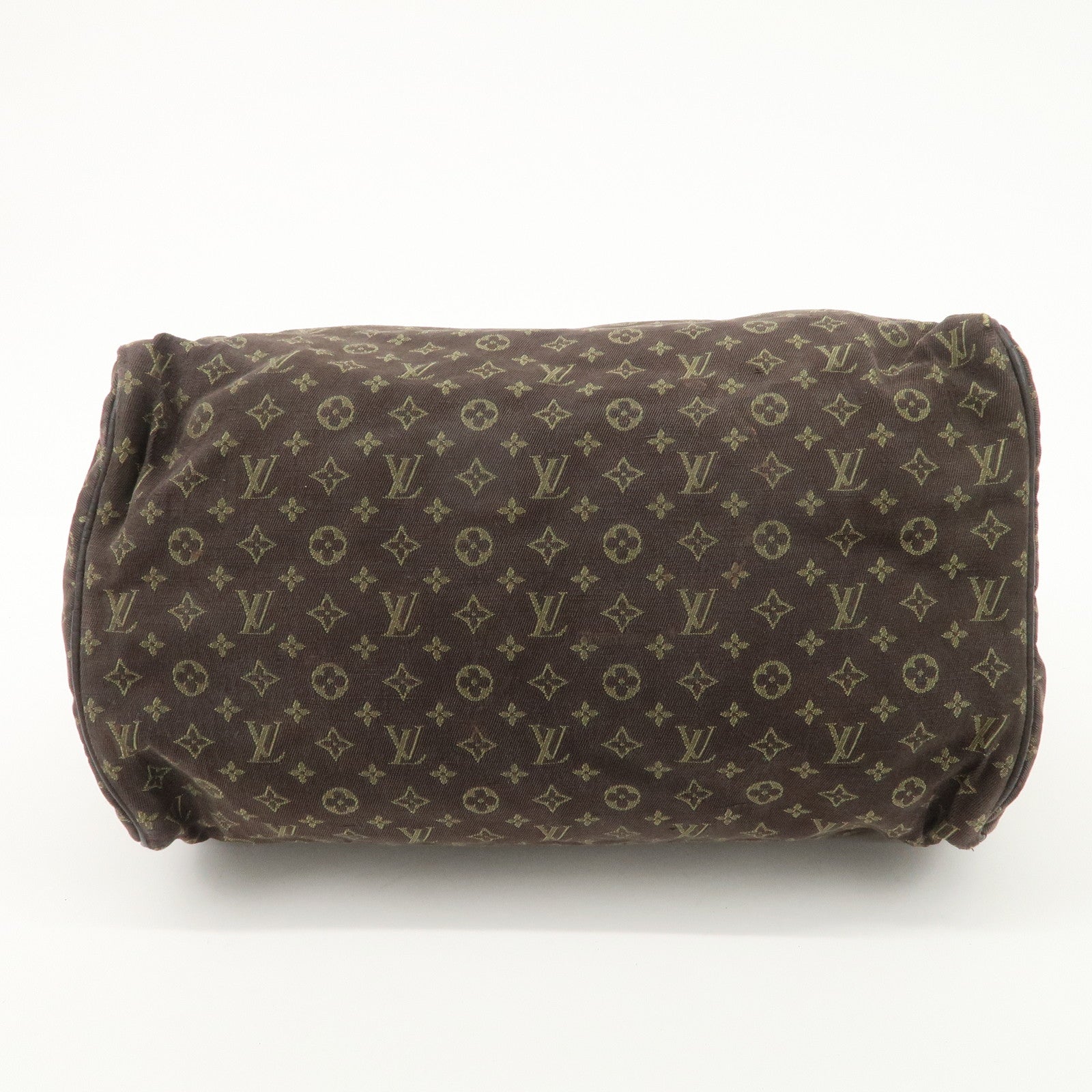 Louis Vuitton Monogram Mini Lin Speedy 30 Boston Bag Ebene M95224 Used Used