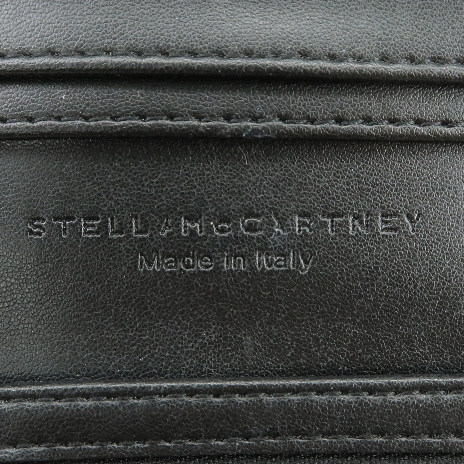 STELLA MCCARTNEY Falabella Imitation Leather Small Flap Wallet
