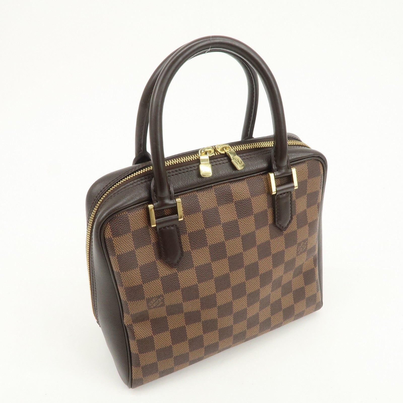 Louis Vuitton Damier Canvas Brera Hand Bag Ebene N51150