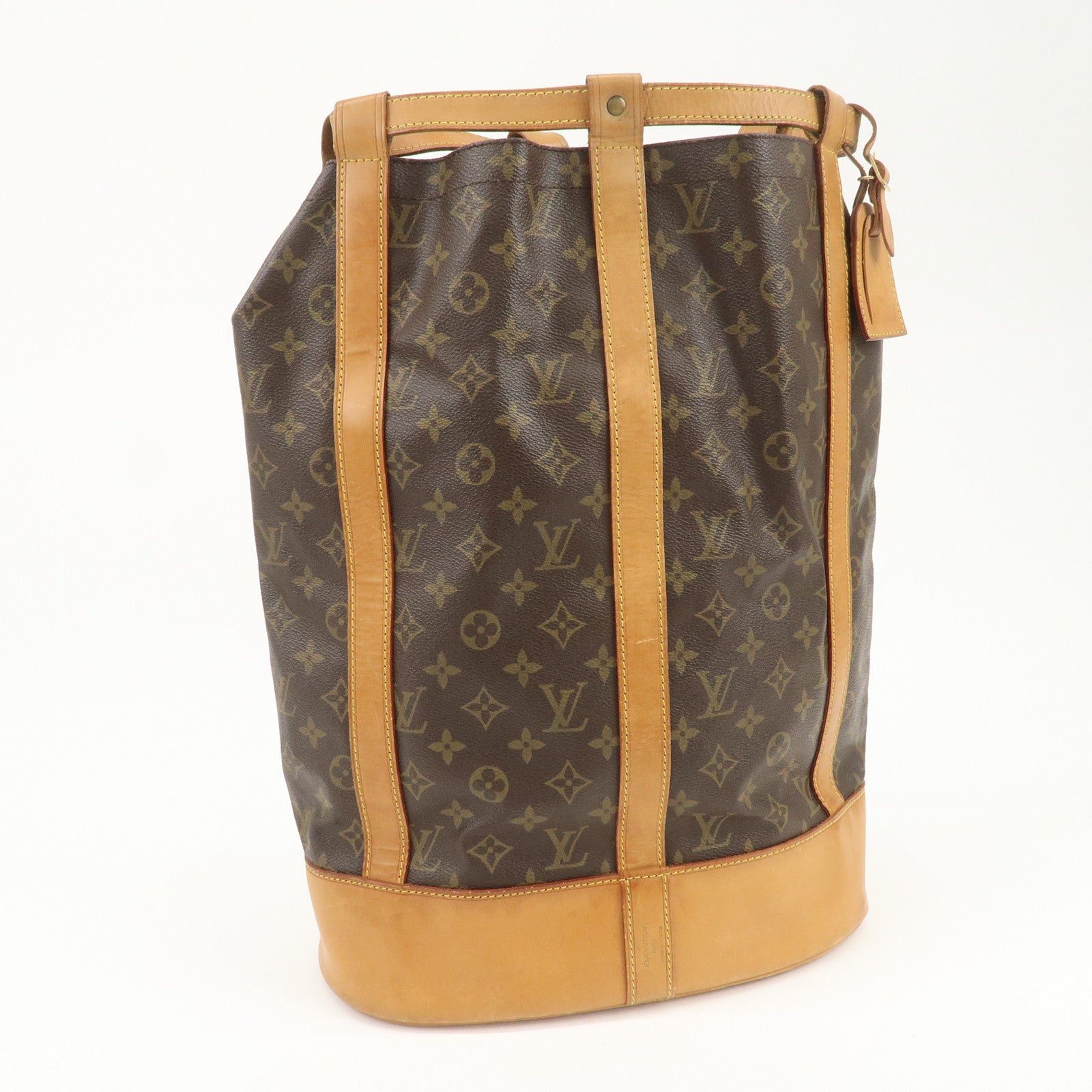 Louis Vuitton Monogram Randonnee GM Shoulder Bag Brown M42244