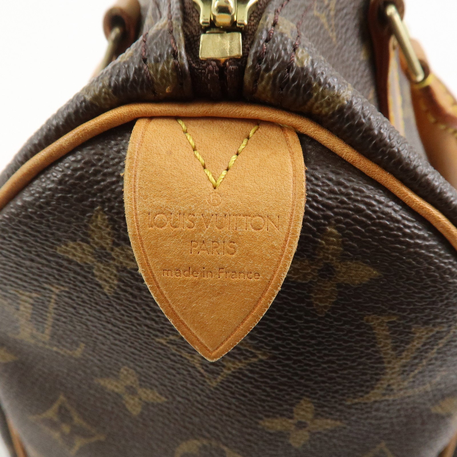Louis Vuitton Monogram Speedy 25 Boston Bag Hand Bag Brown M41528