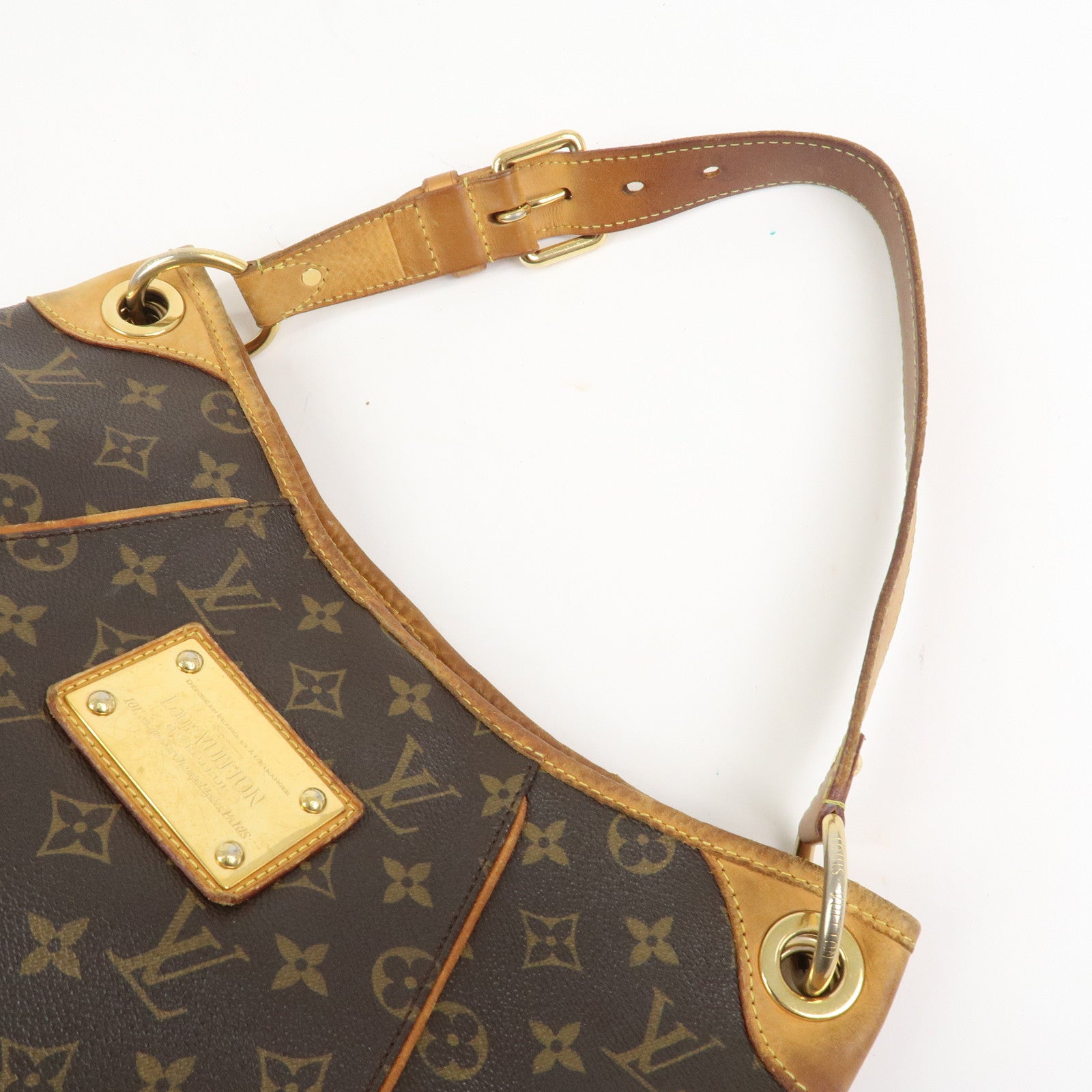 Louis Vuitton Monogram Galliera PM Shoulder Bag Brown M56382