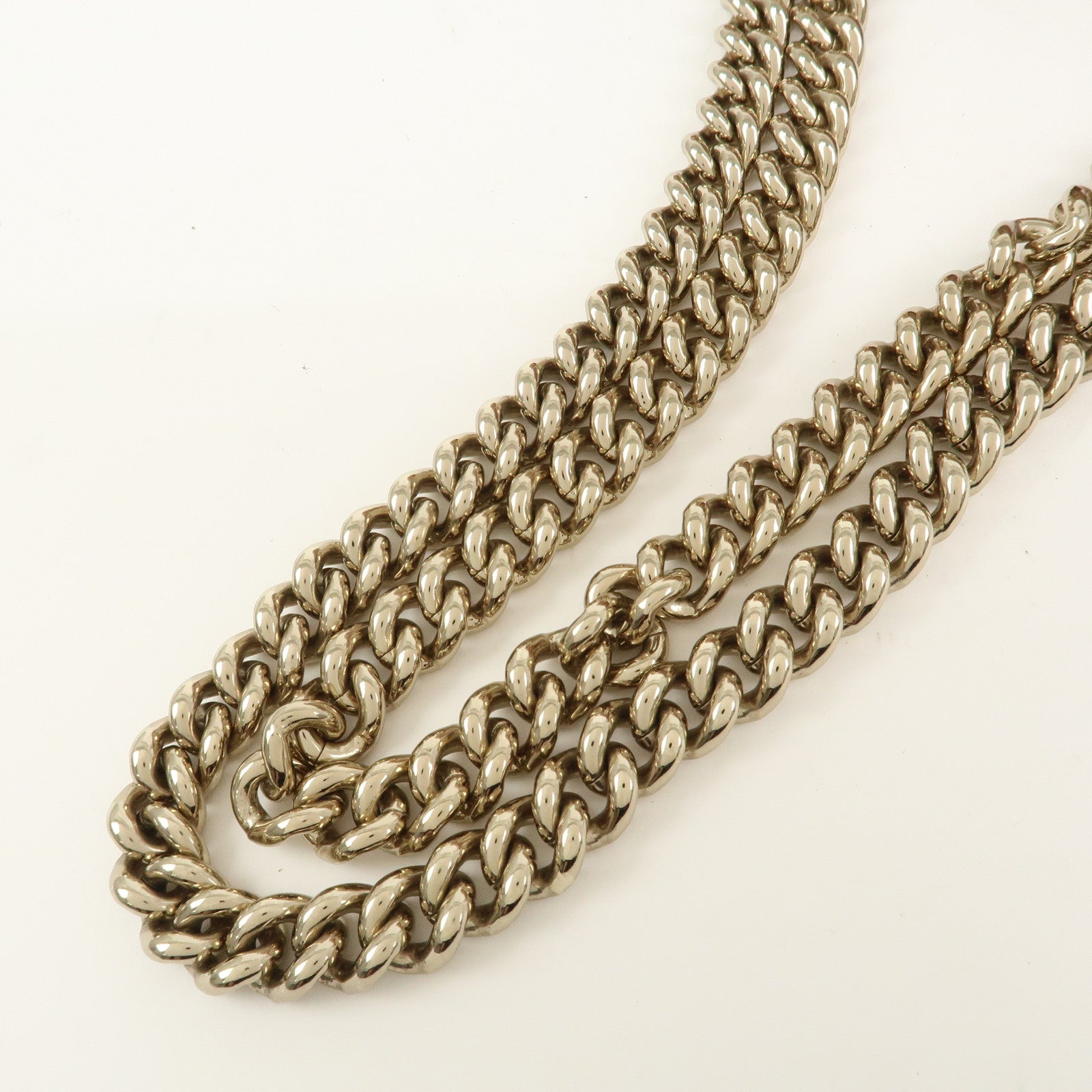 GUCCI SOHO Interlocking G Leather Shoulder Bag Metallic Pink 308983