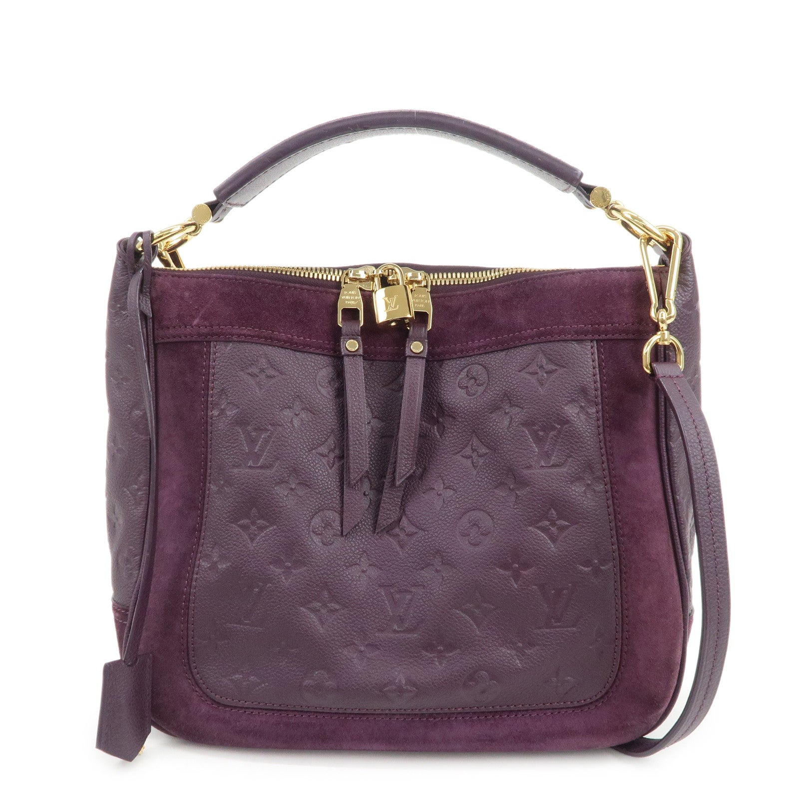 Louis Vuitton Monogram Empreinte Audacieuse PM Hand Bag M40583