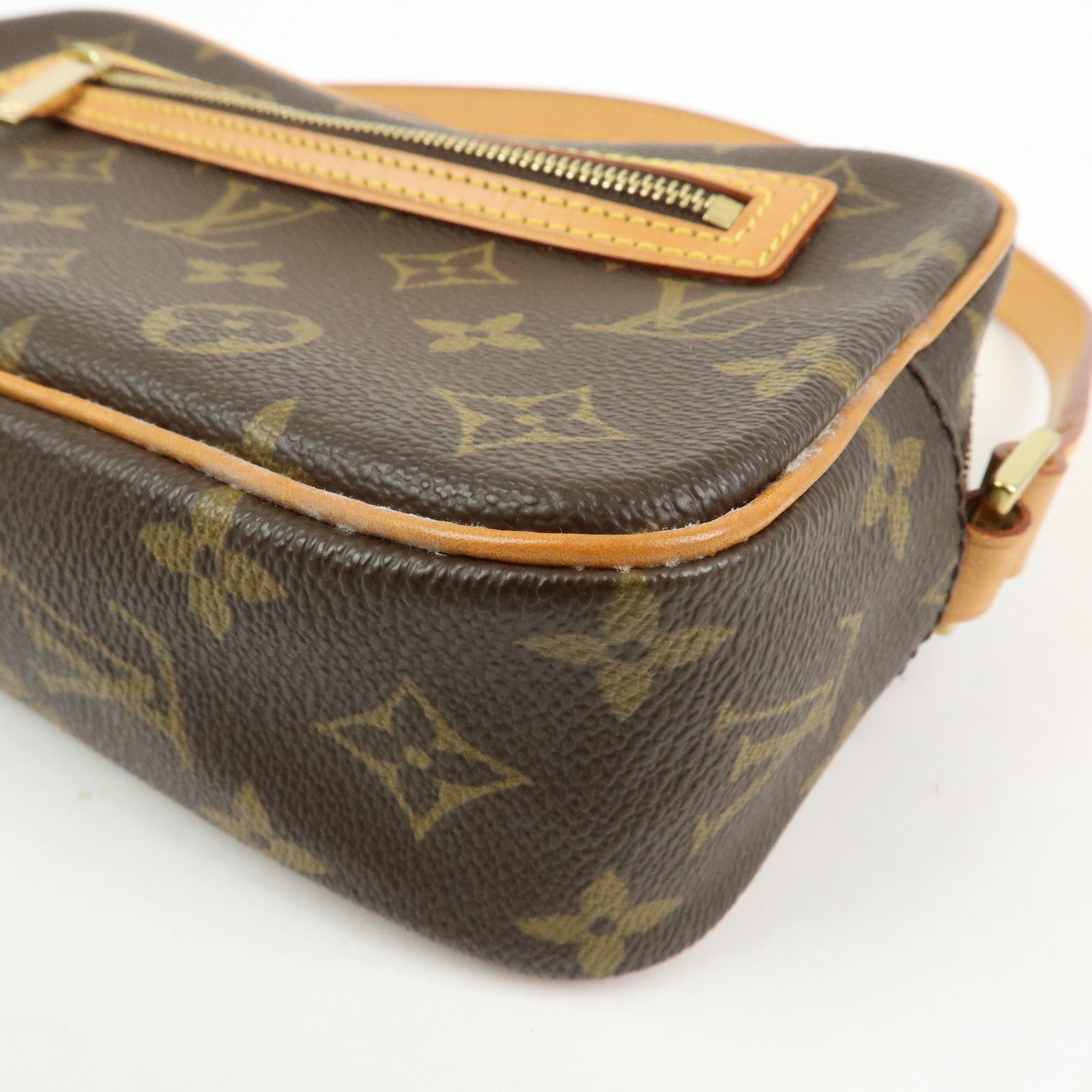 Louis Vuitton Monogram Pochette Cite Shoulder Bag Brown M51183