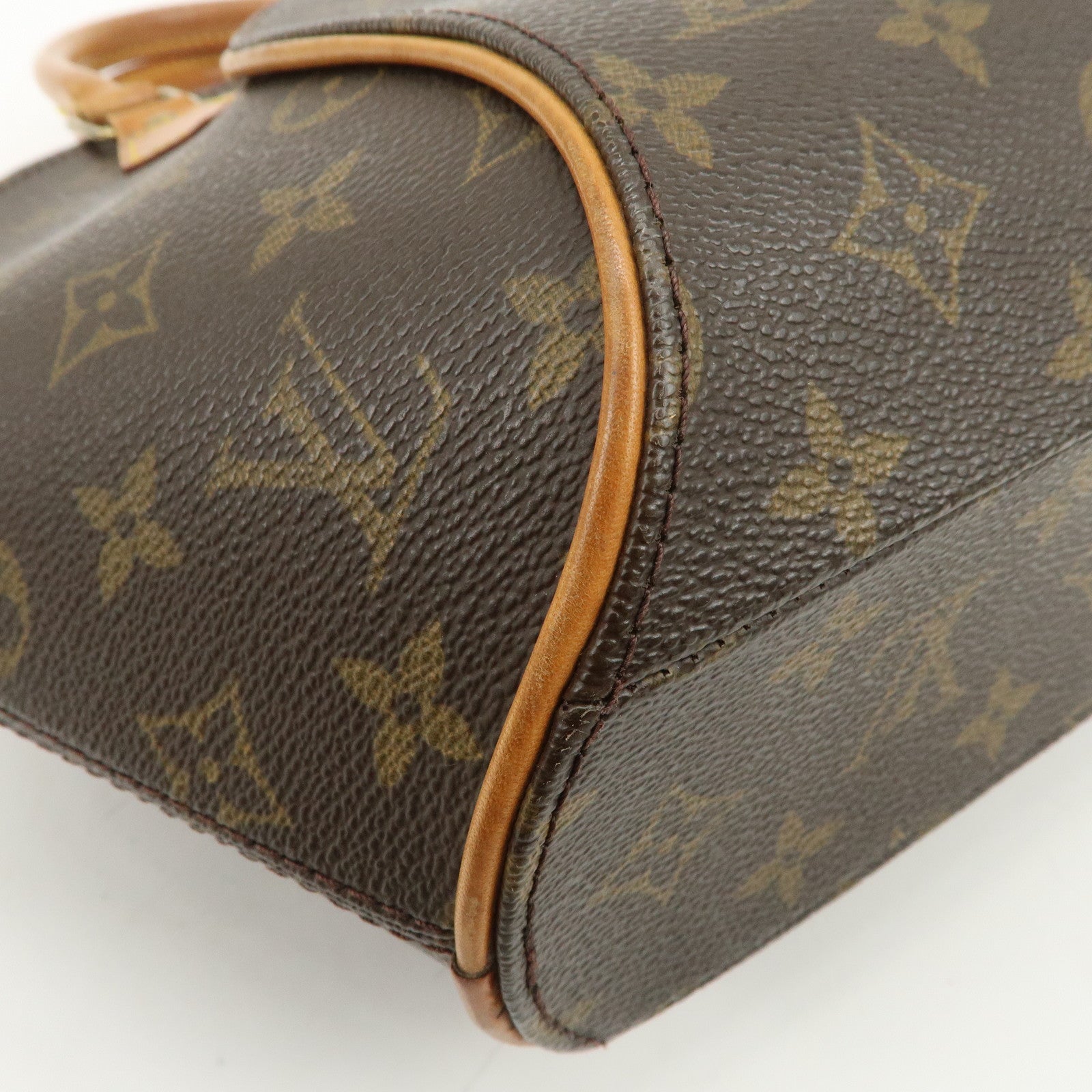 Louis Vuitton Monogram Canvas Ellipse PM Hand Bag Brown M51127